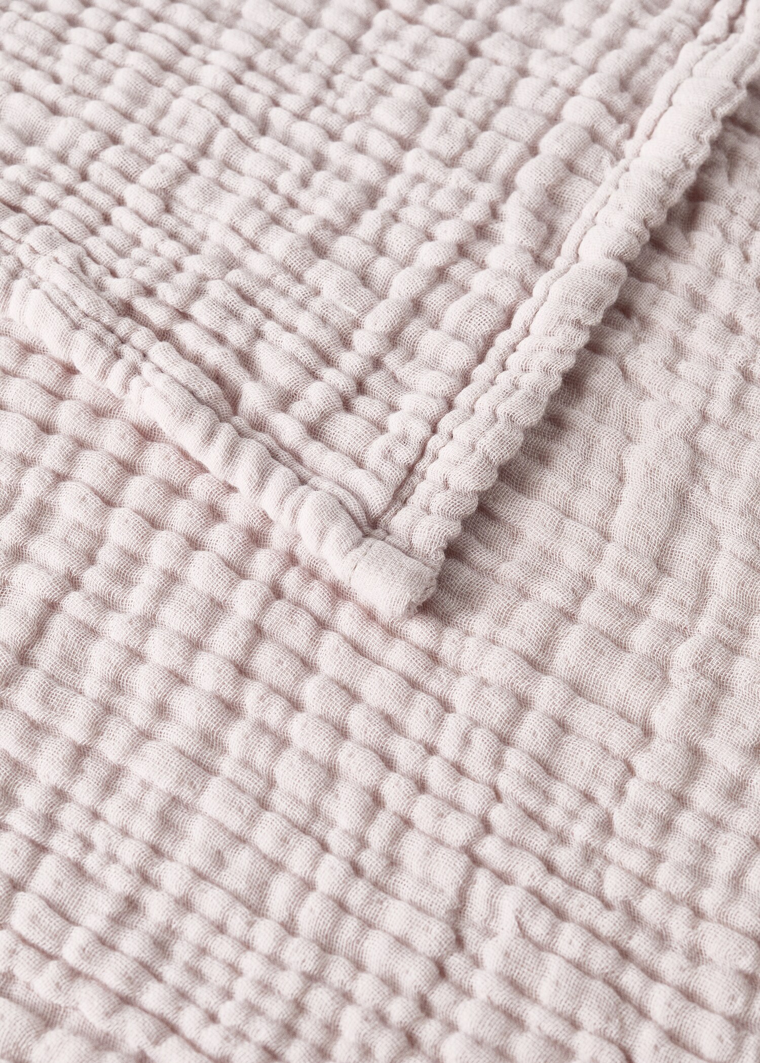 Kinderdecke aus Baumwollgaze, garment-dyed - Detail des Artikels 2