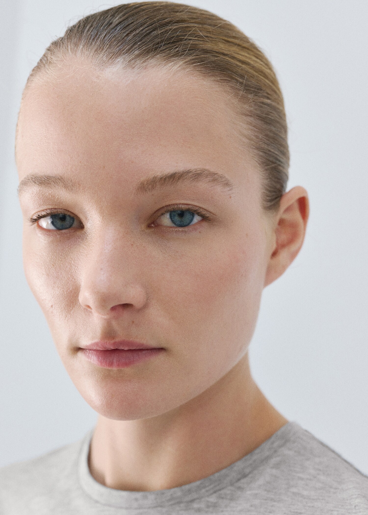 Lyocell cotton short-sleeve T-shirt - Details of the article 1