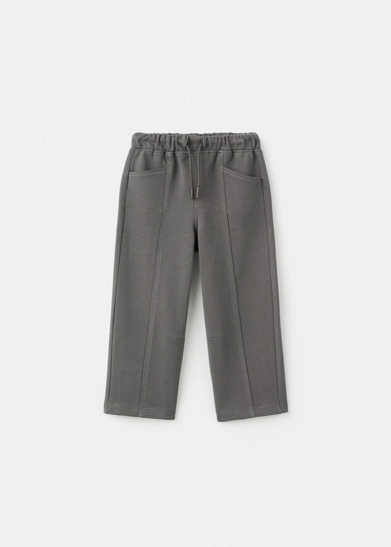 Stretch cotton-blend trousers - Article without model