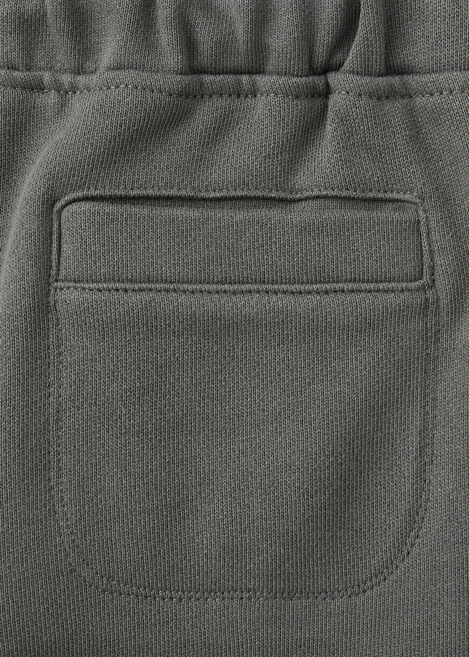 Stretch cotton-blend trousers - Details of the article 0