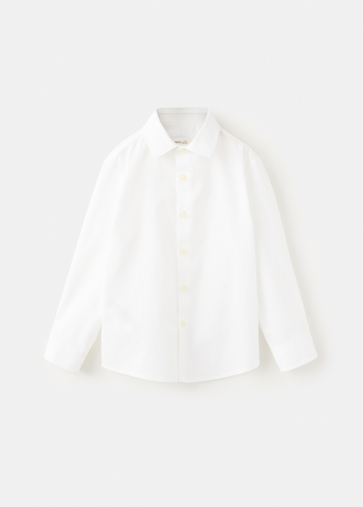 Cotton poplin shirt - Article without model
