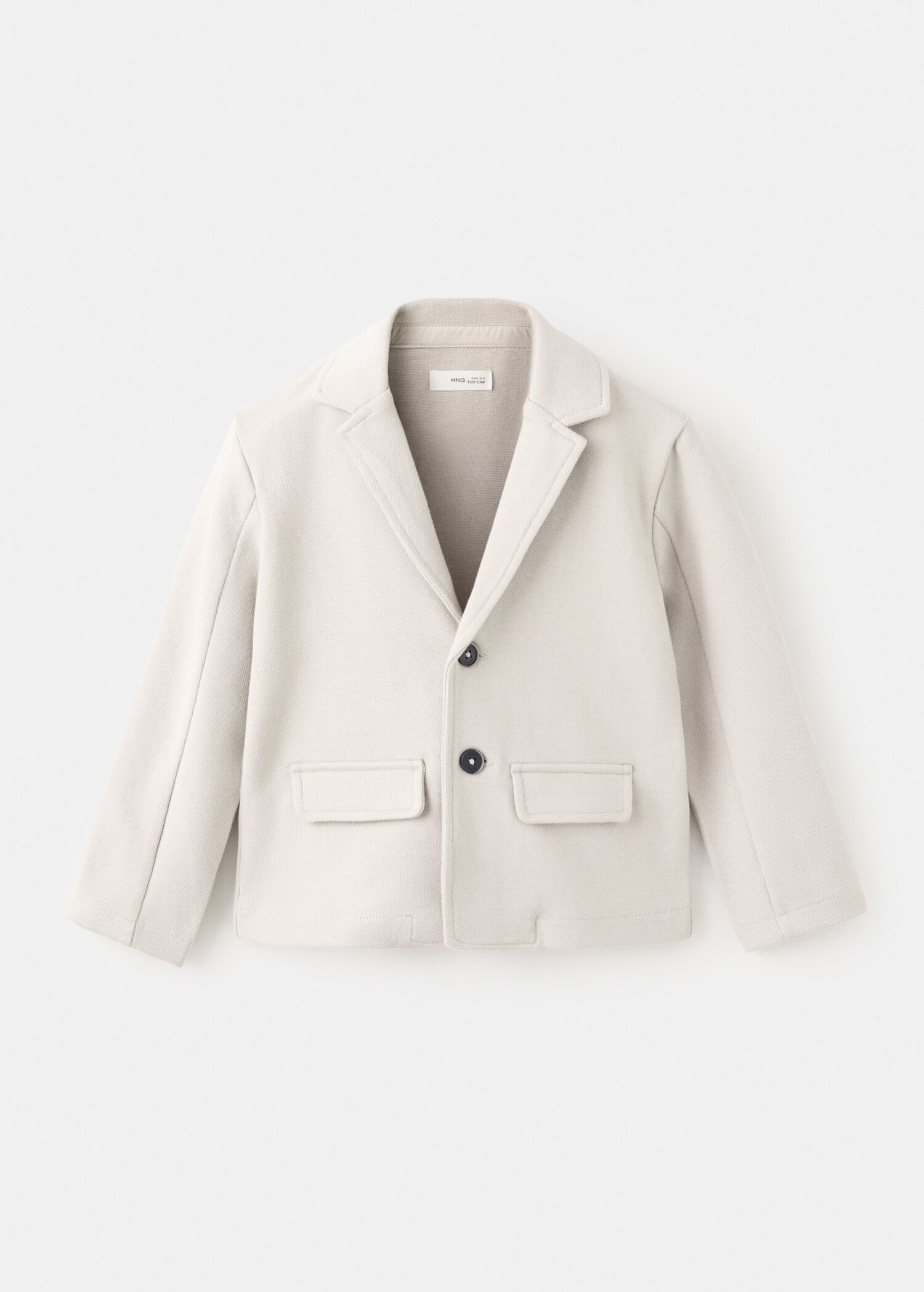 Wool cloth jacket with buttons - Article without model