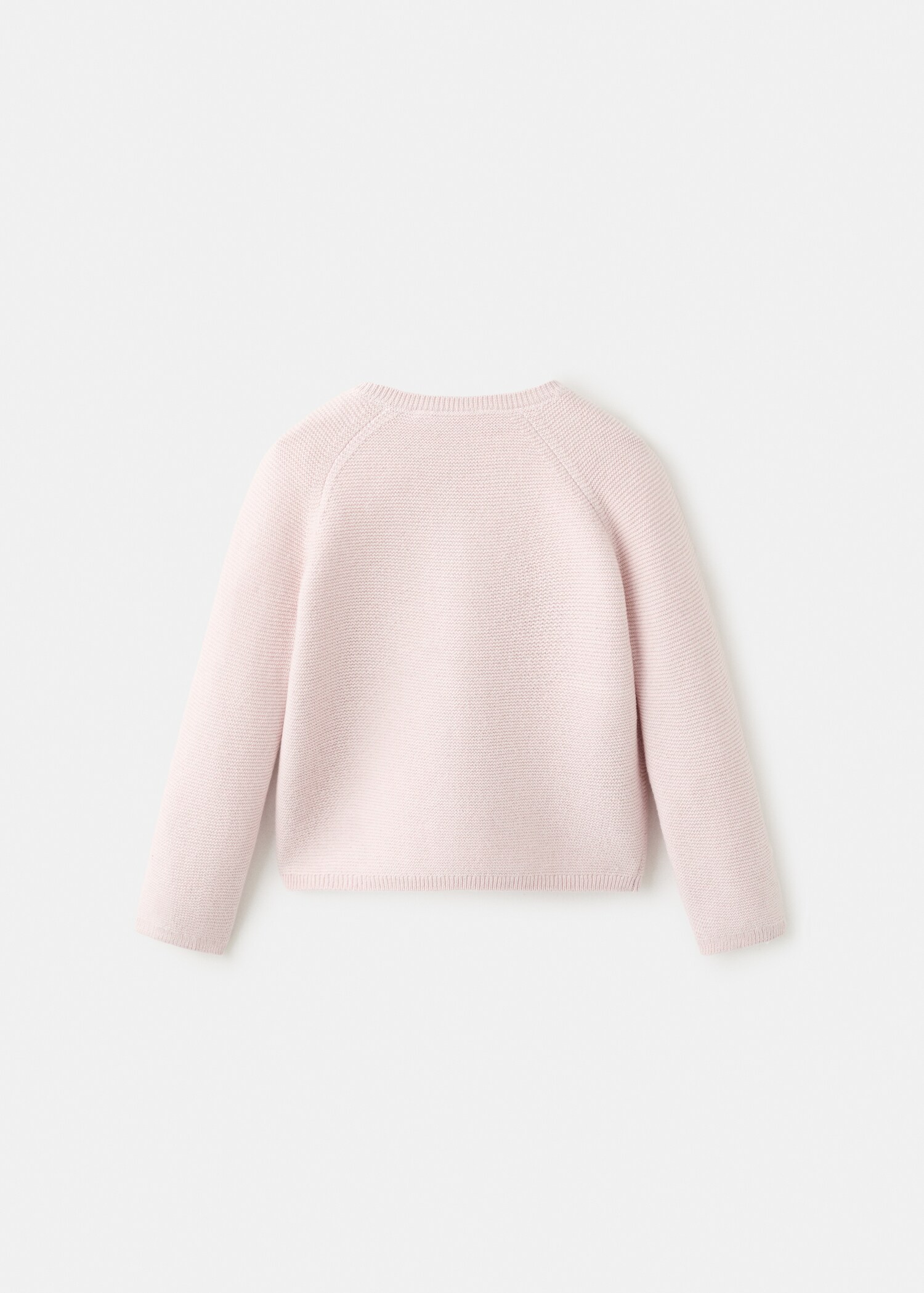 سترة محبوكة بأكمام طويلة - الجهة الخلفية للمنتج