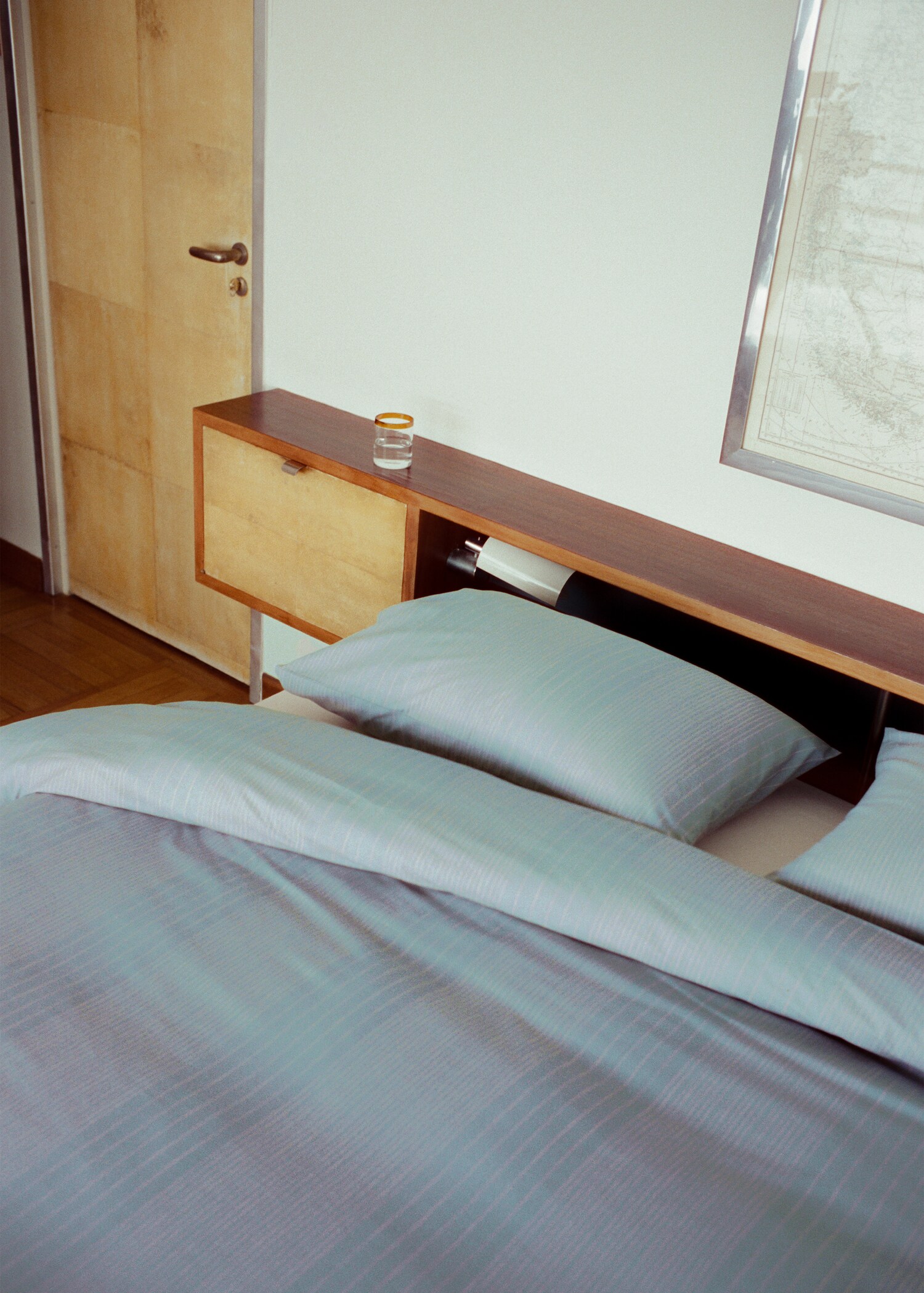 Dos fundas almohadas algodón percal rayas acuarela 50x75 cm - Detalle del artículo 6