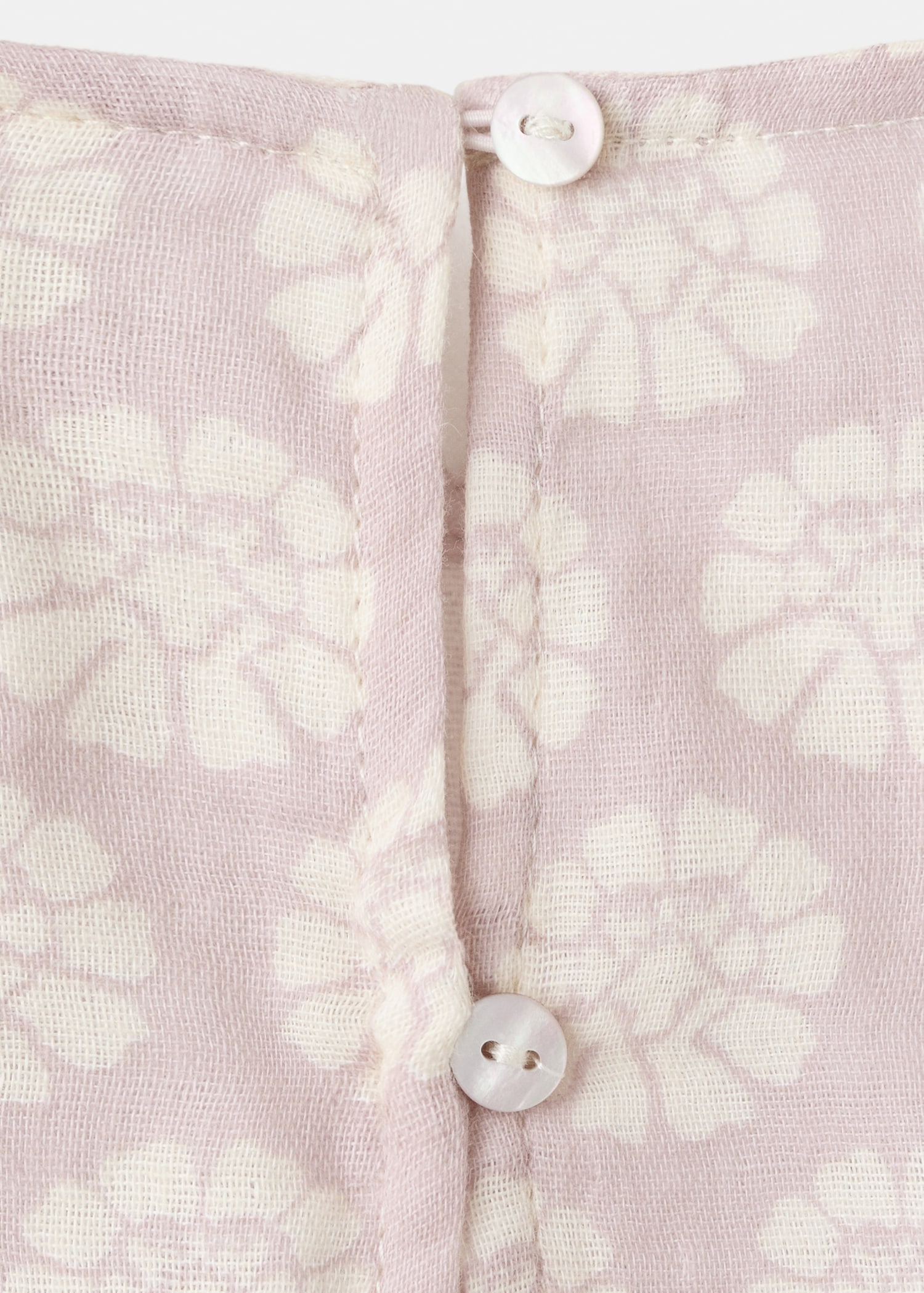 Short floral-print dress - Details of the article 0