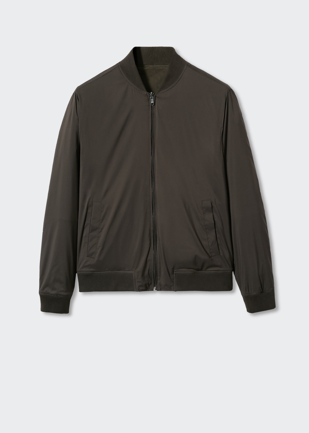 Reversible suede jacket Men MANGO Georgia