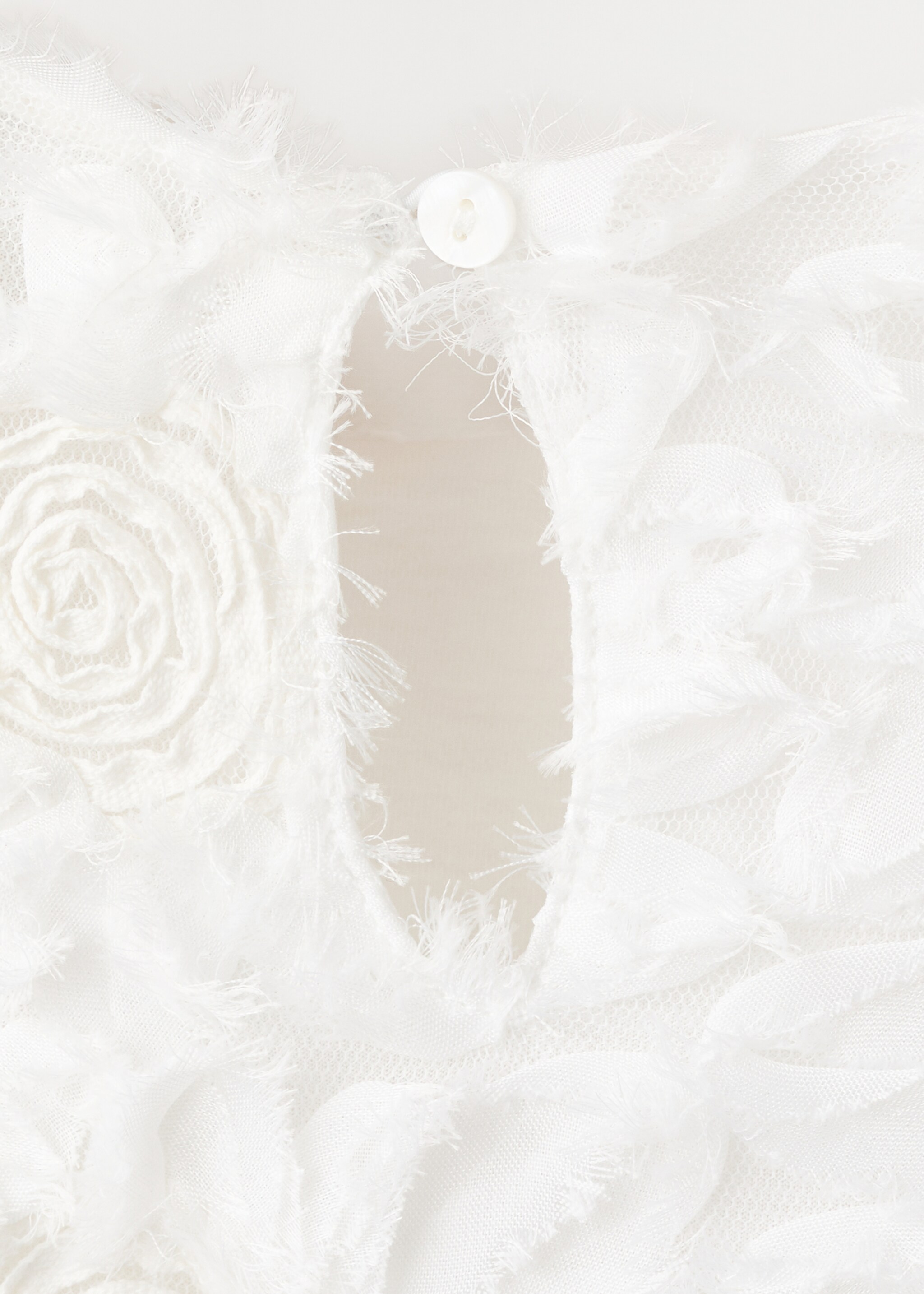 Vestit flower - Detall de l'article 0, Blanc trencat. Ref: 27064044-00.