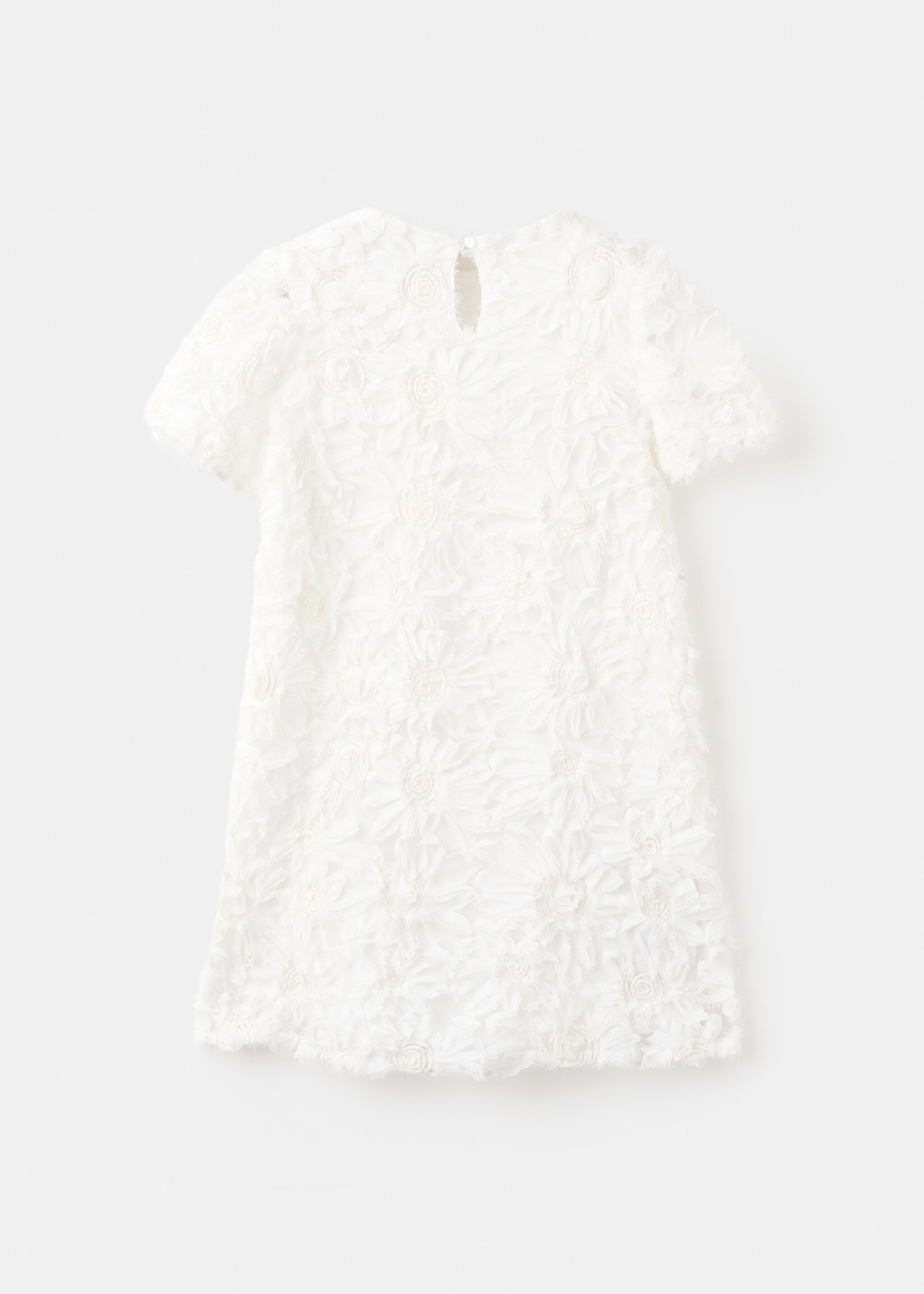 Vestit flower - Revers de l'article, Blanc trencat. Ref: 27064044-00.