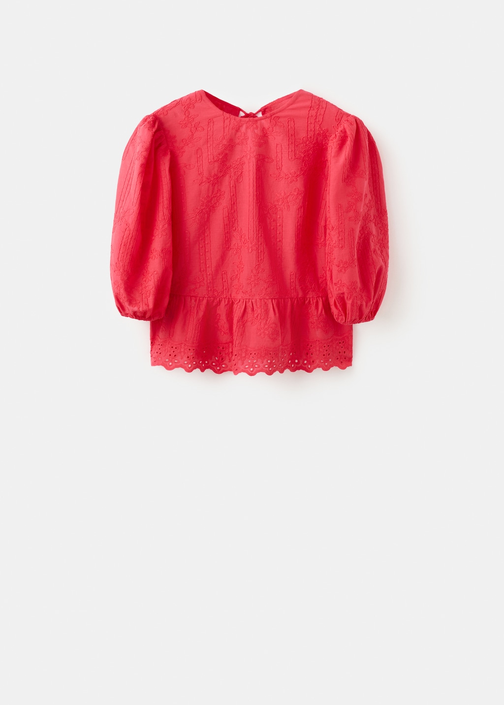 Floral embroidered blouse - image 5