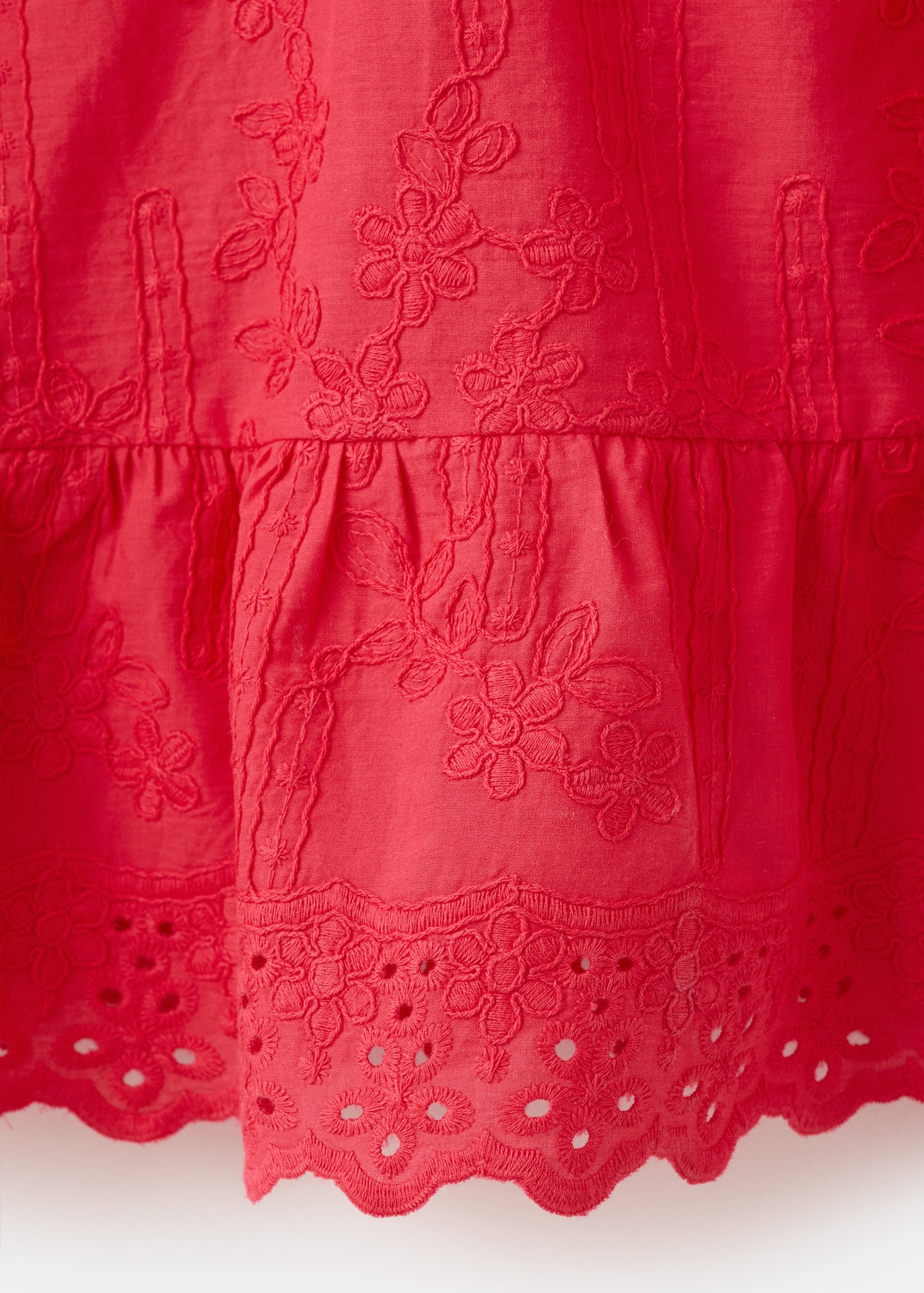 Floral embroidered blouse - Details of the article 0