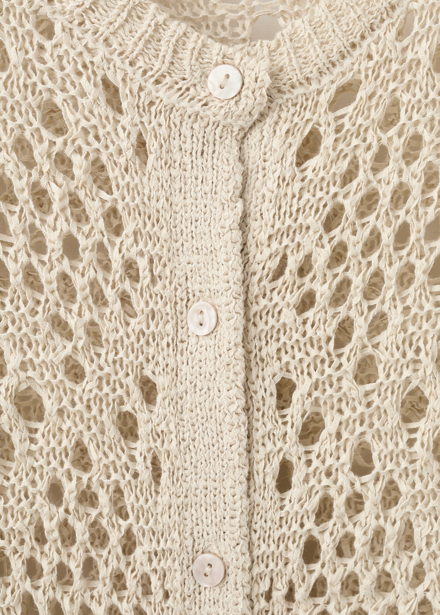 Cardigan de malha rendada - Pormenor do artigo 8