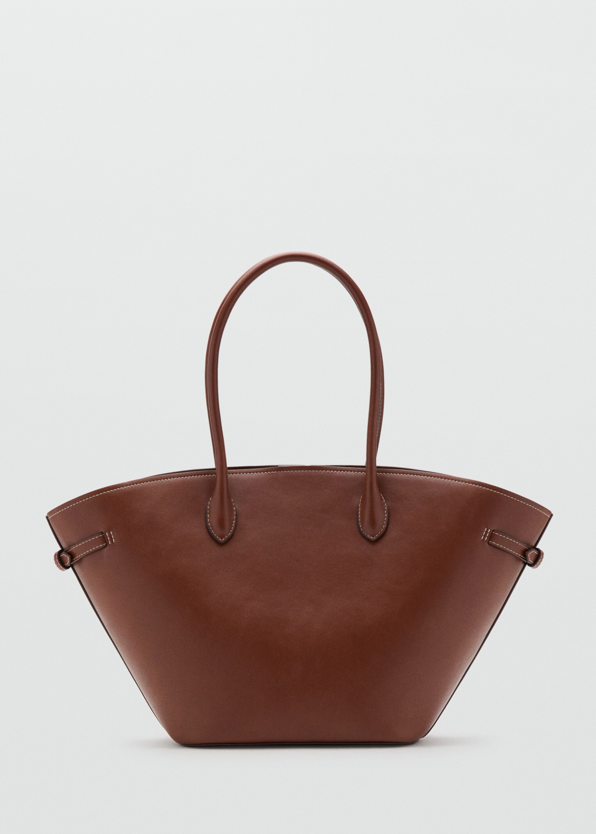 Shopper bag with double handle - Article without model, Leather. Ref: 27064048-00.