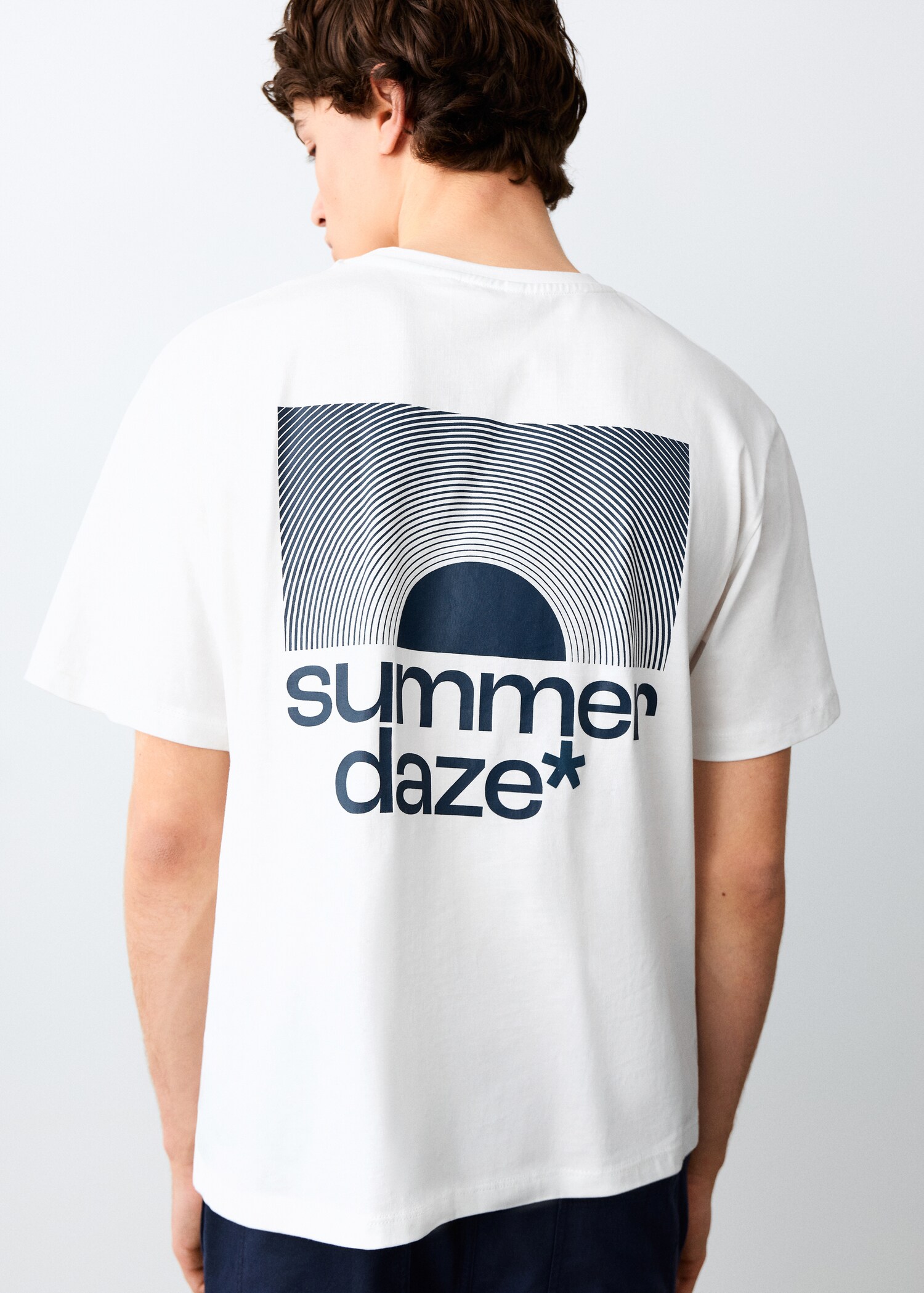 T-shirt imprimé manches courtes - Verso de l’article