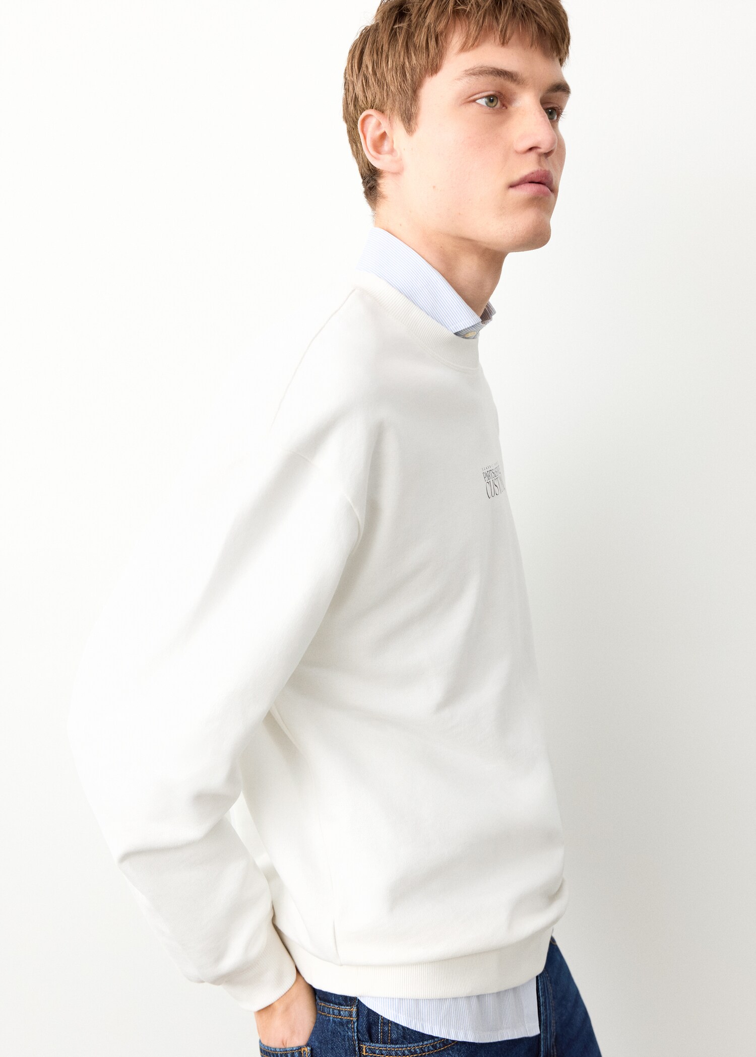 Sudadera algodón estampada - Detalle del artículo 6