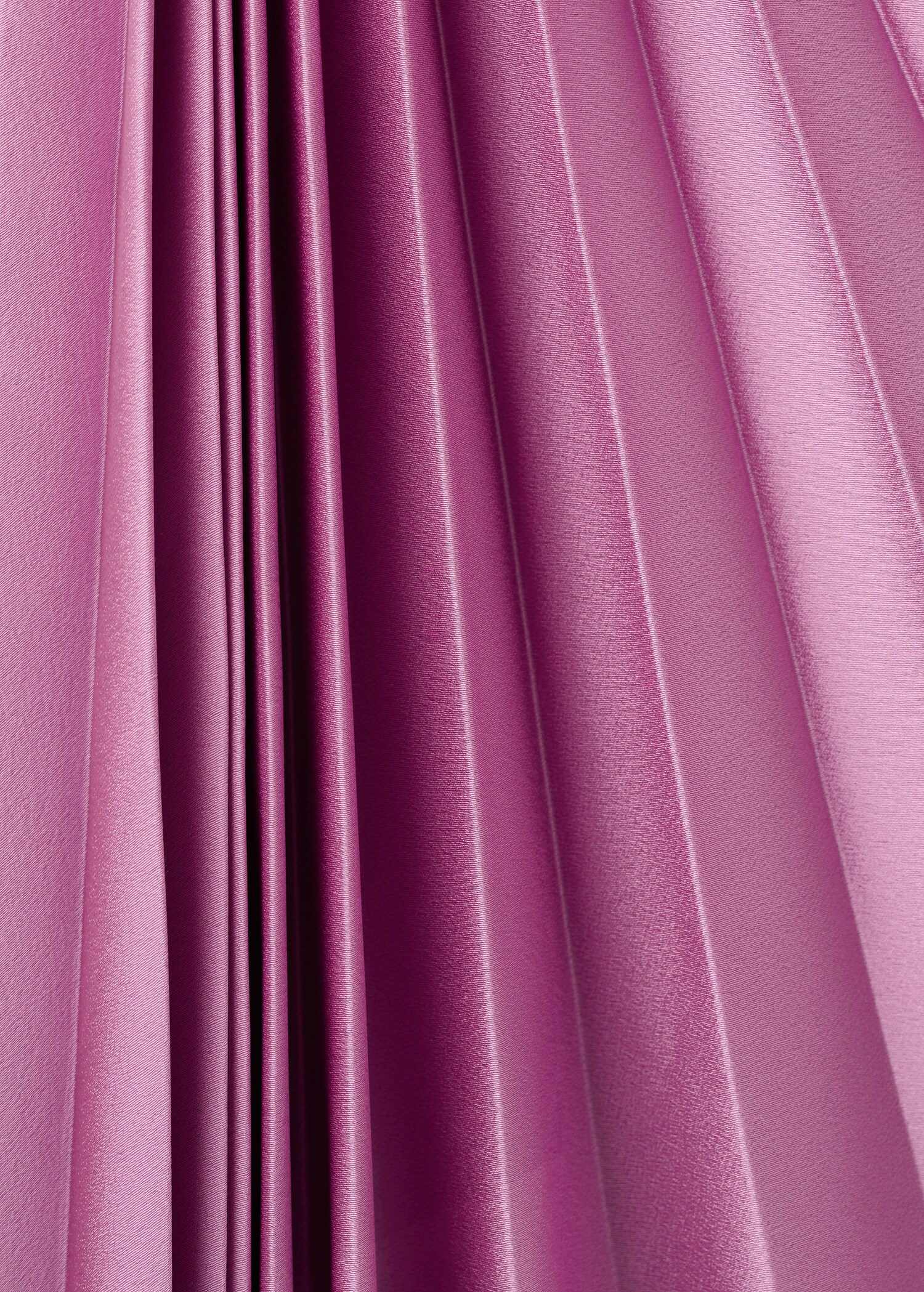 Robe asymétrique plissée avec ouverture - Détail de l'article 0