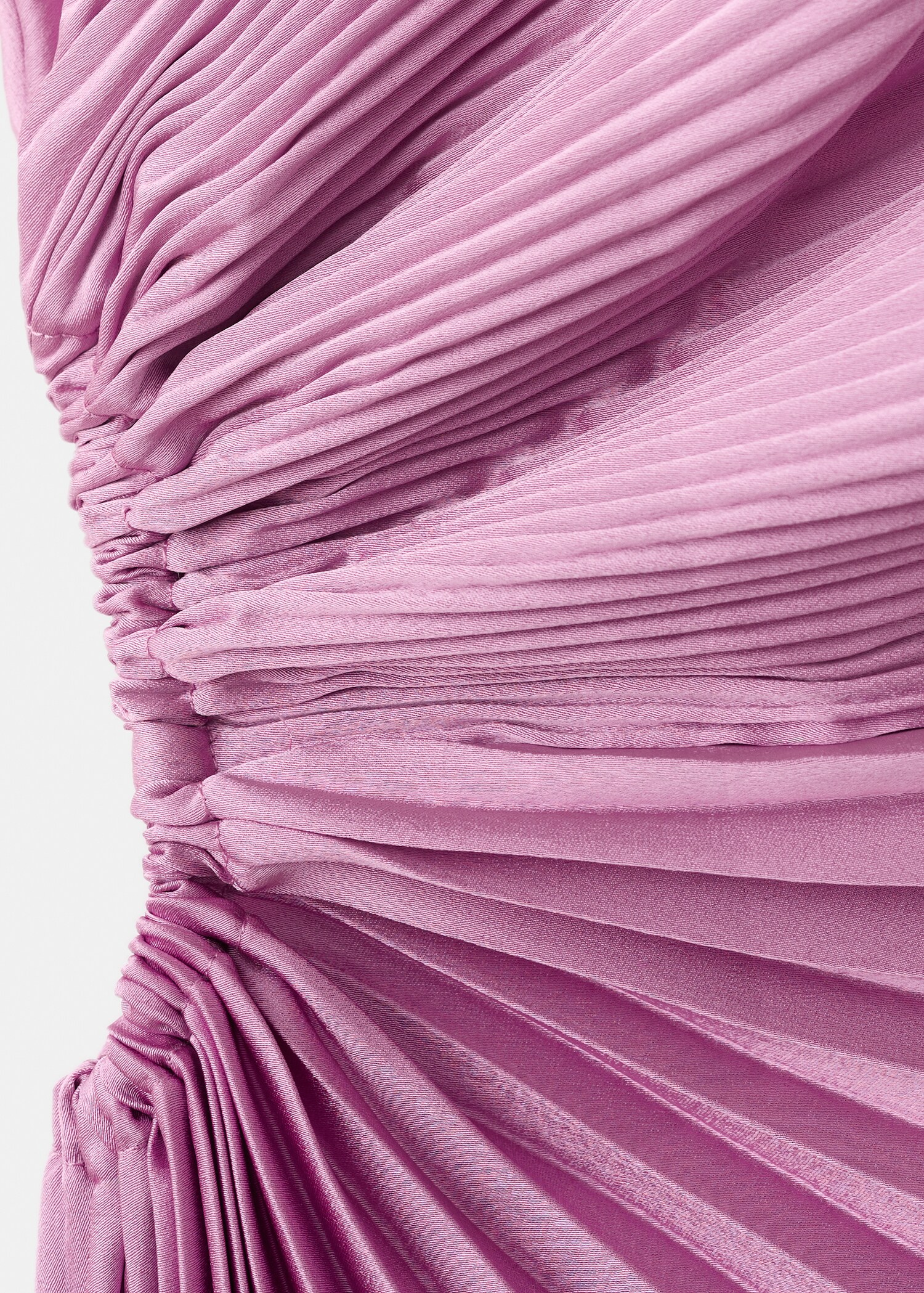 Robe asymétrique plissée avec ouverture - Détail de l'article 8