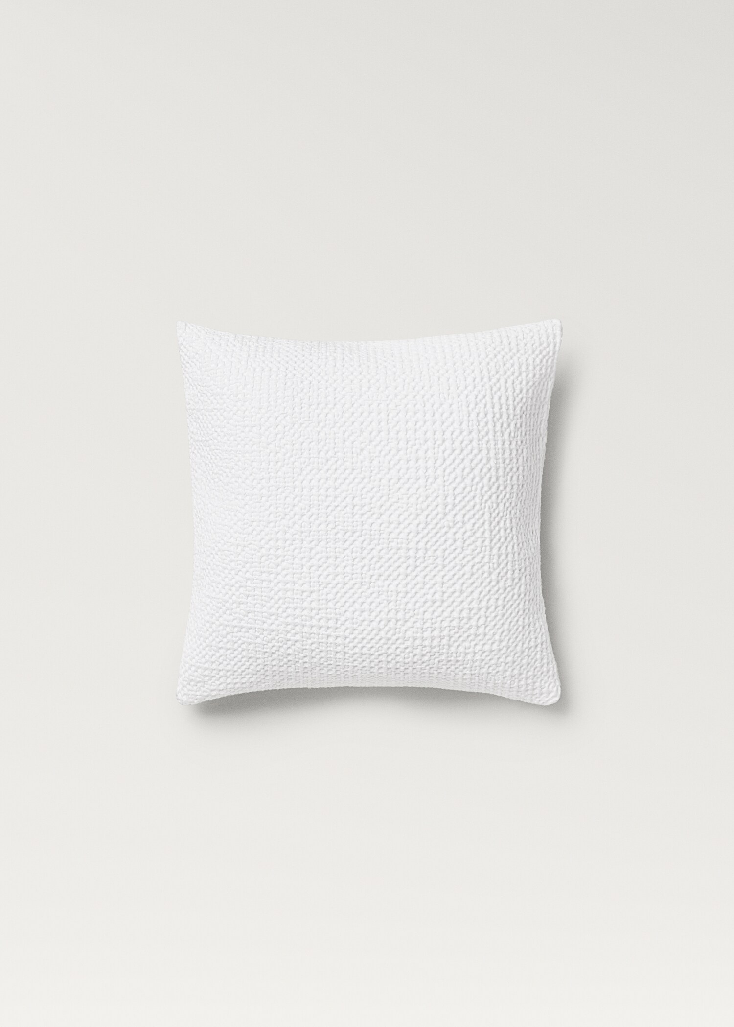 Children’s waffle-cotton garment-dyed cushion cover  40x40cm - Article without model