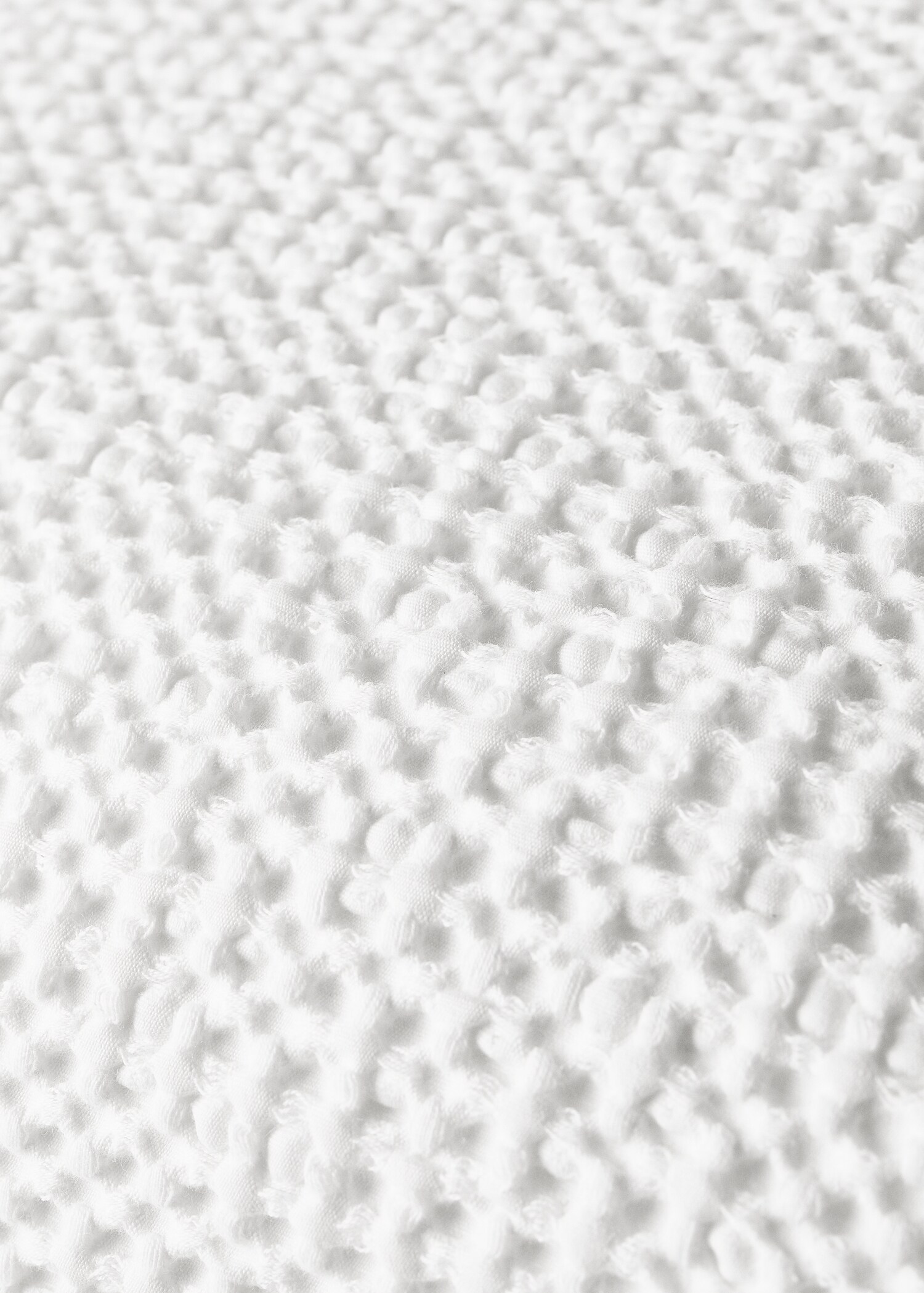 Children’s waffle-cotton garment-dyed cushion cover  40x40cm - Details of the article 1