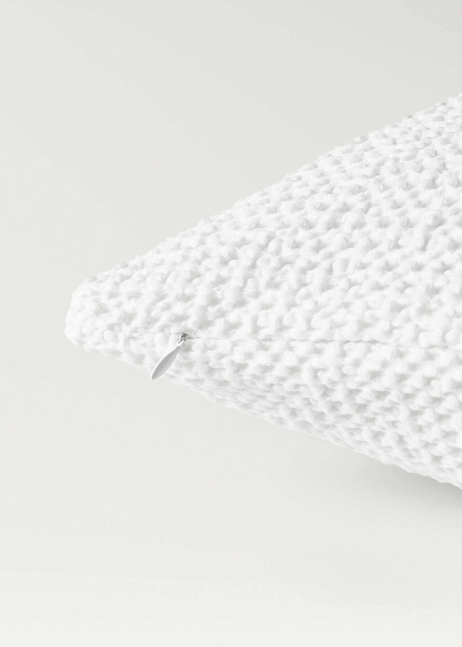 Children’s waffle-cotton garment-dyed cushion cover  40x40cm - Details of the article 2