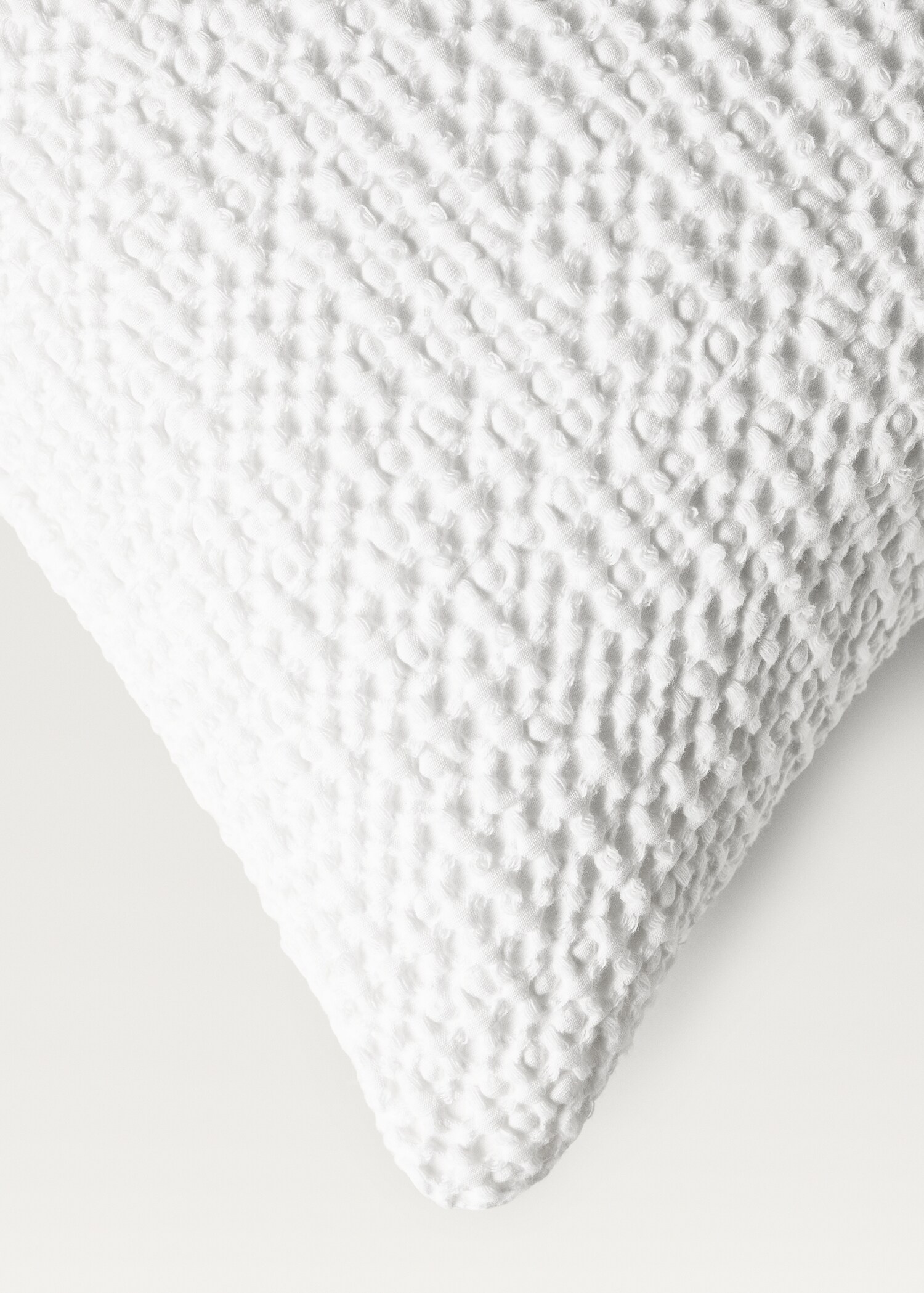 Children’s waffle-cotton garment-dyed cushion cover  40x40cm - Details of the article 3