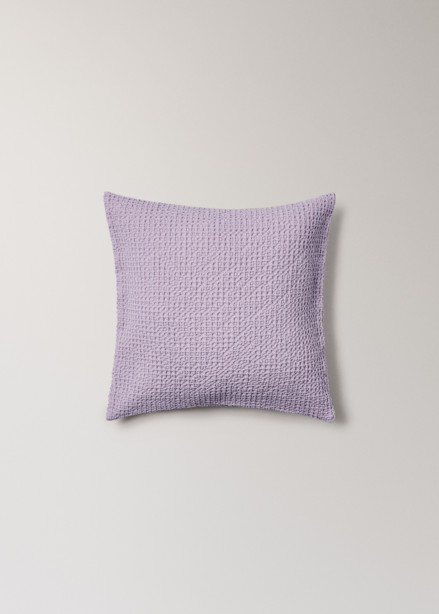 Children’s waffle-cotton garment-dyed cushion cover  40x40cm - Article without model