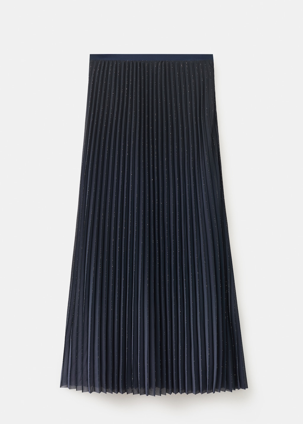 Pleated flared skirt - image 5