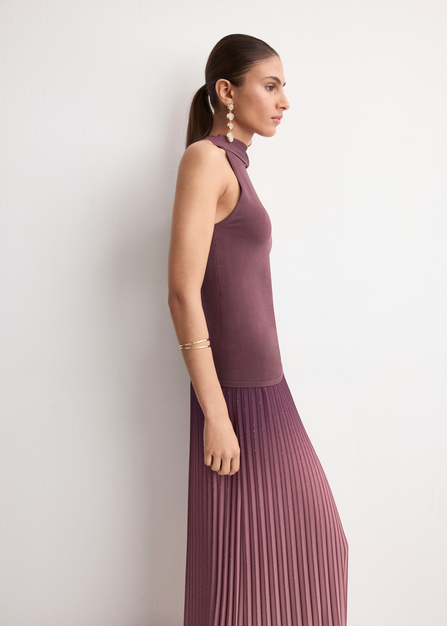 Falda evasé plisada - Detalle del artículo 1