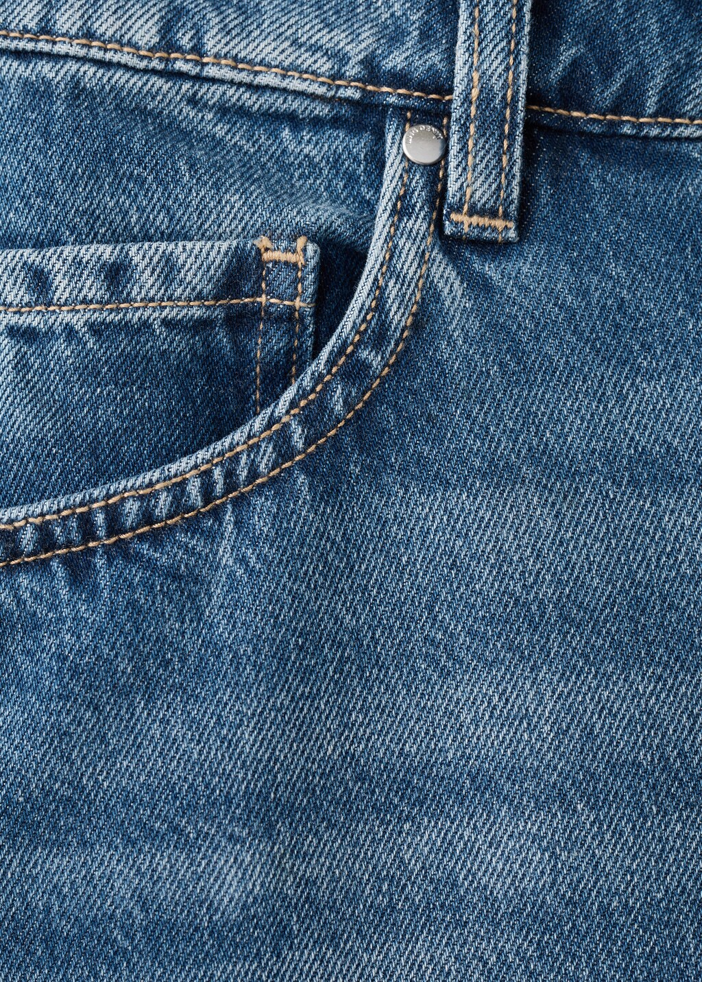 Midi denim skirt - image 5