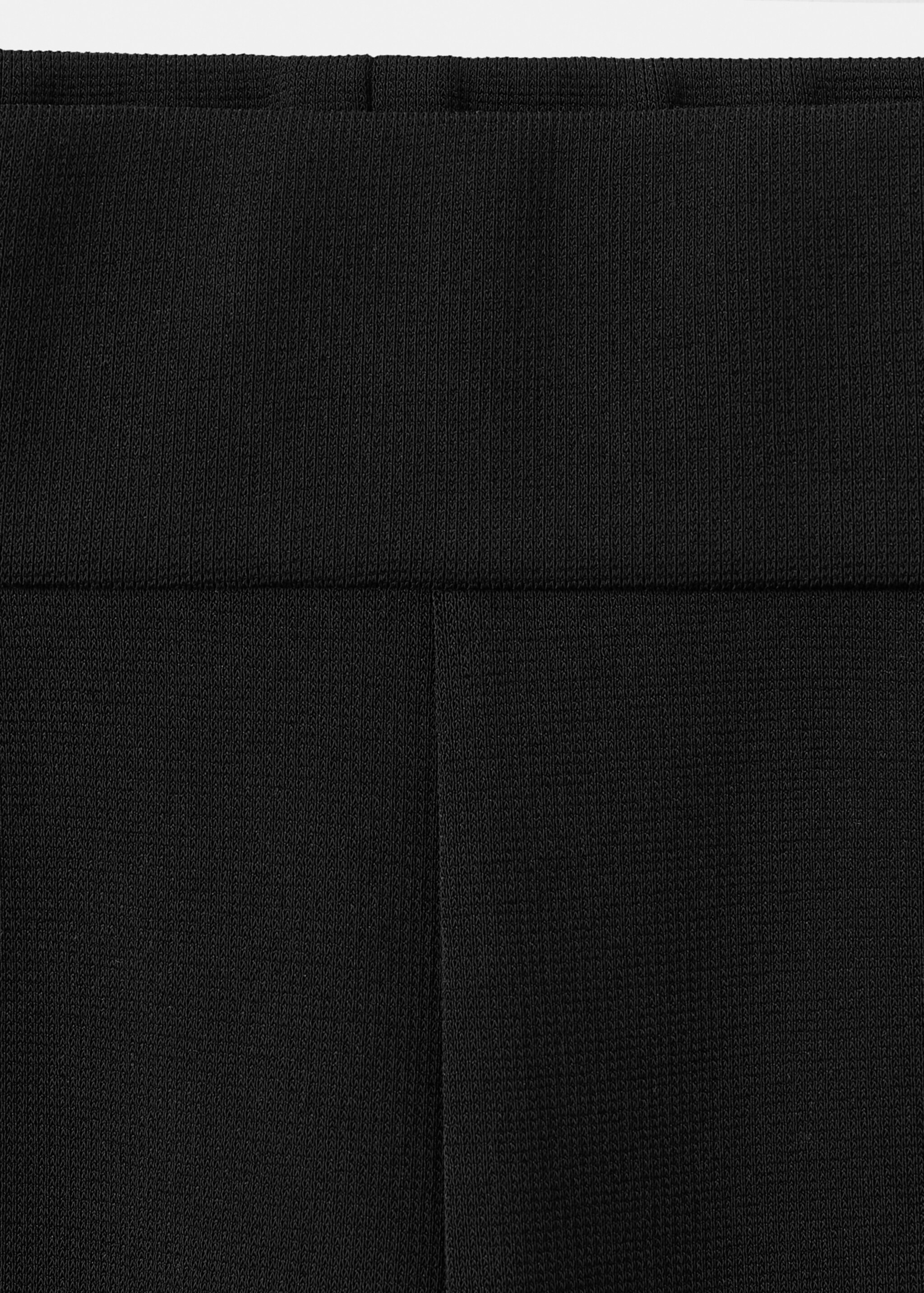 Pantalon droit rayures combinées - Détail de l'article 8, Noir. Ref: 27064079-00.