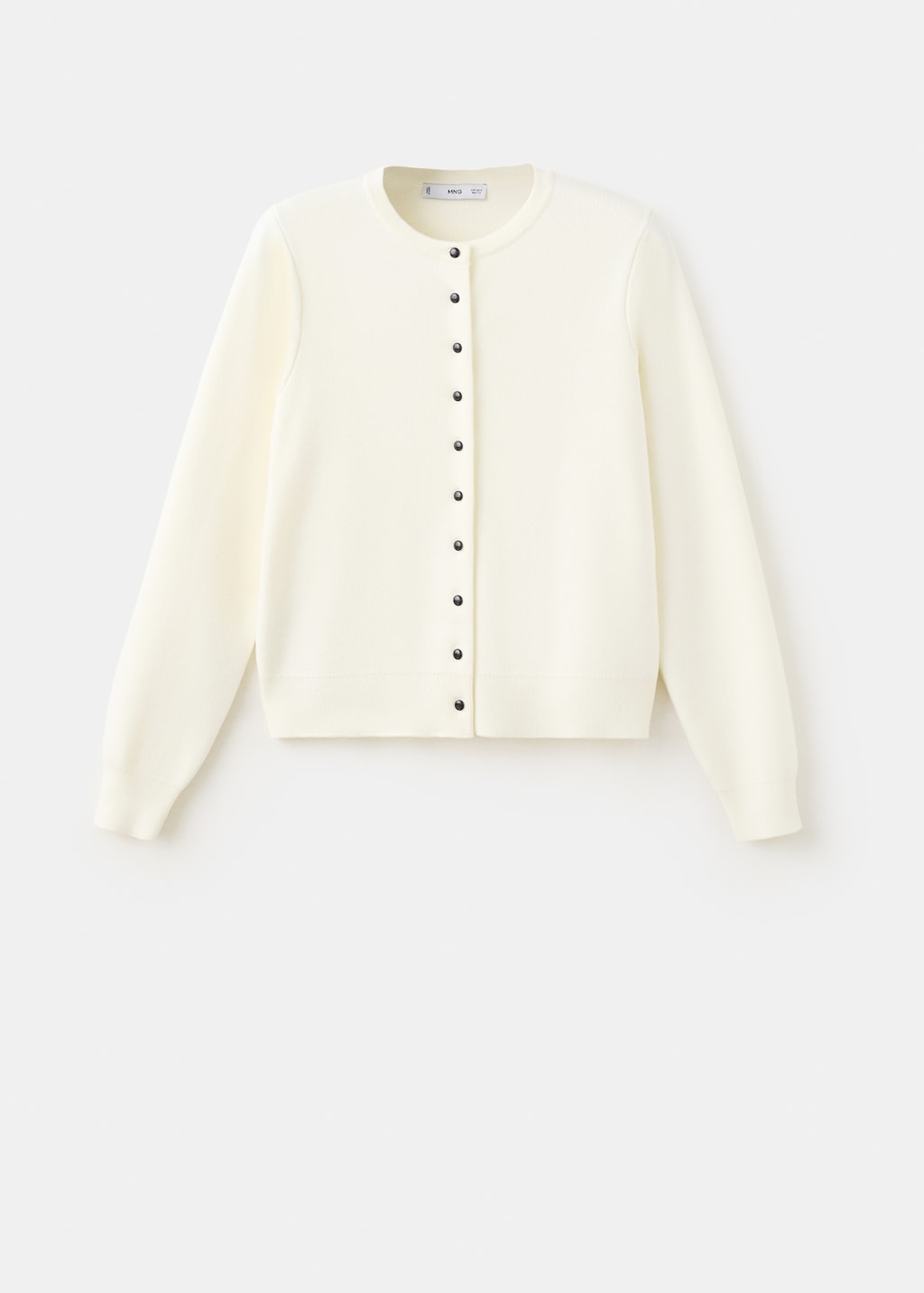 Knitted button cardigan - image 2