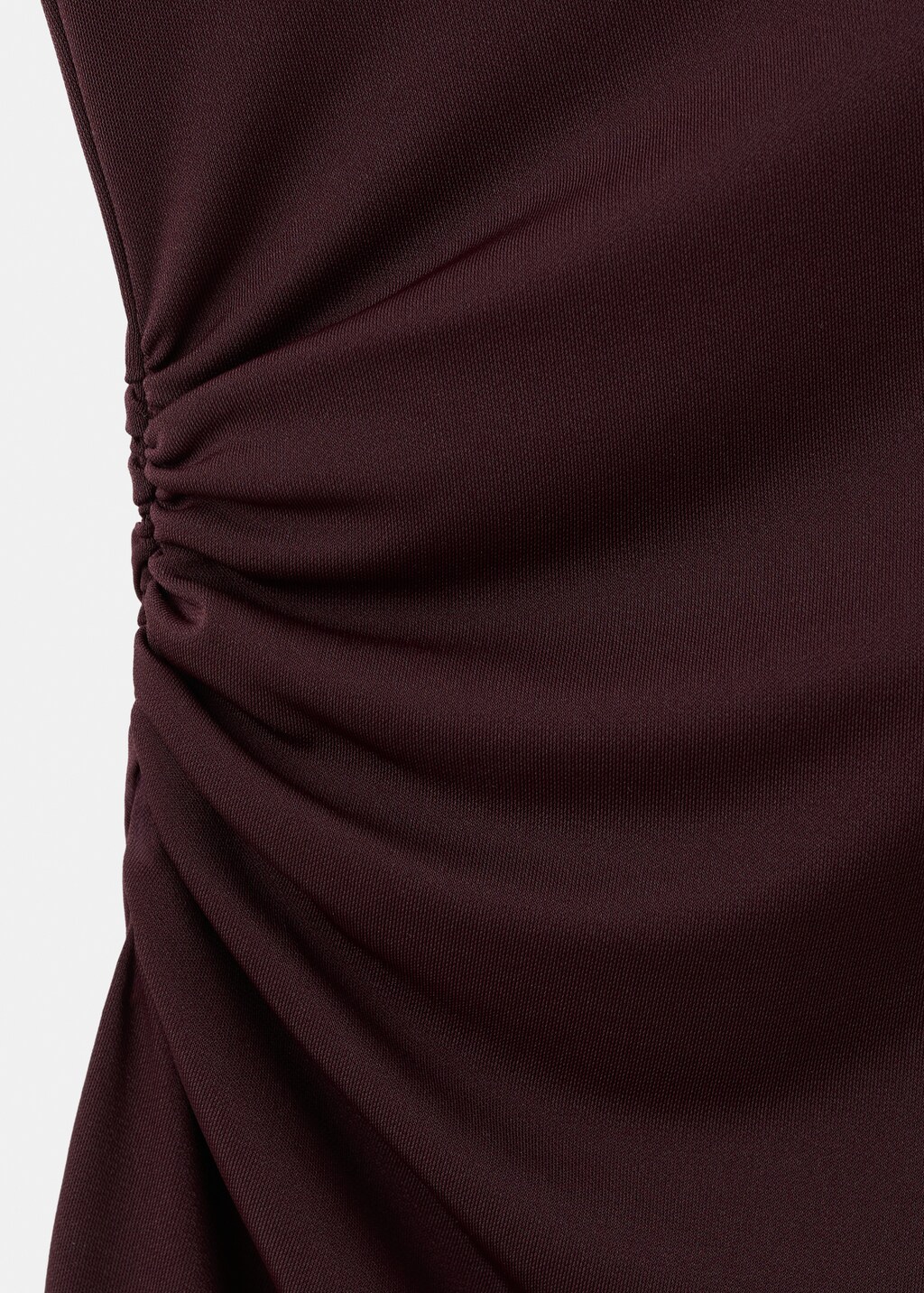 Mango Ruched long dress thumbnail