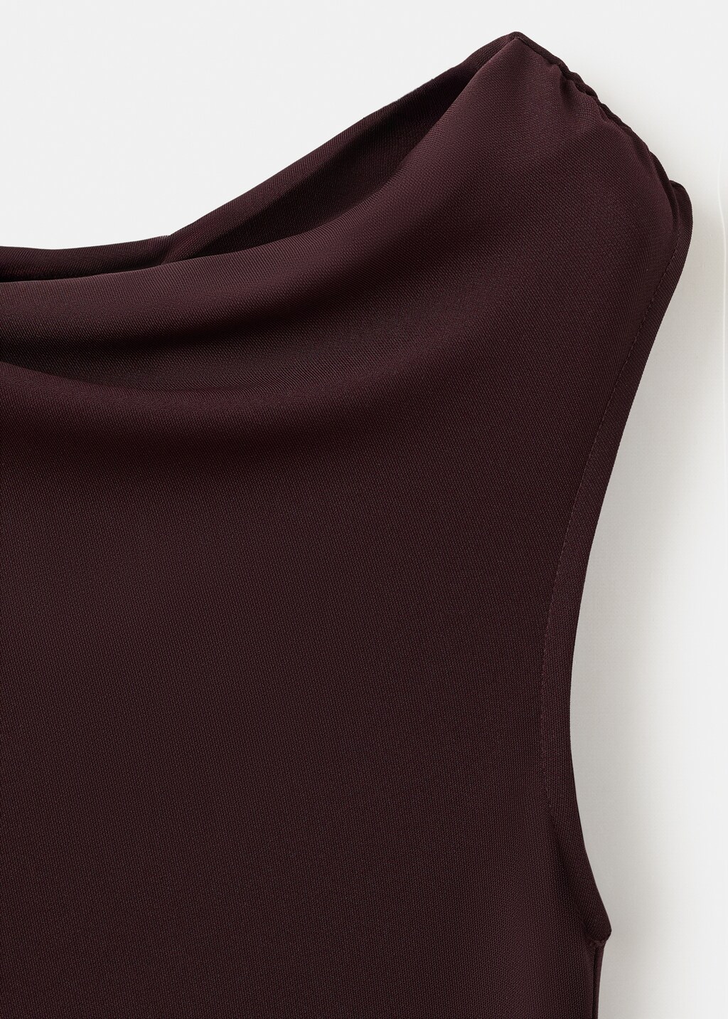 Mango Ruched long dress thumbnail