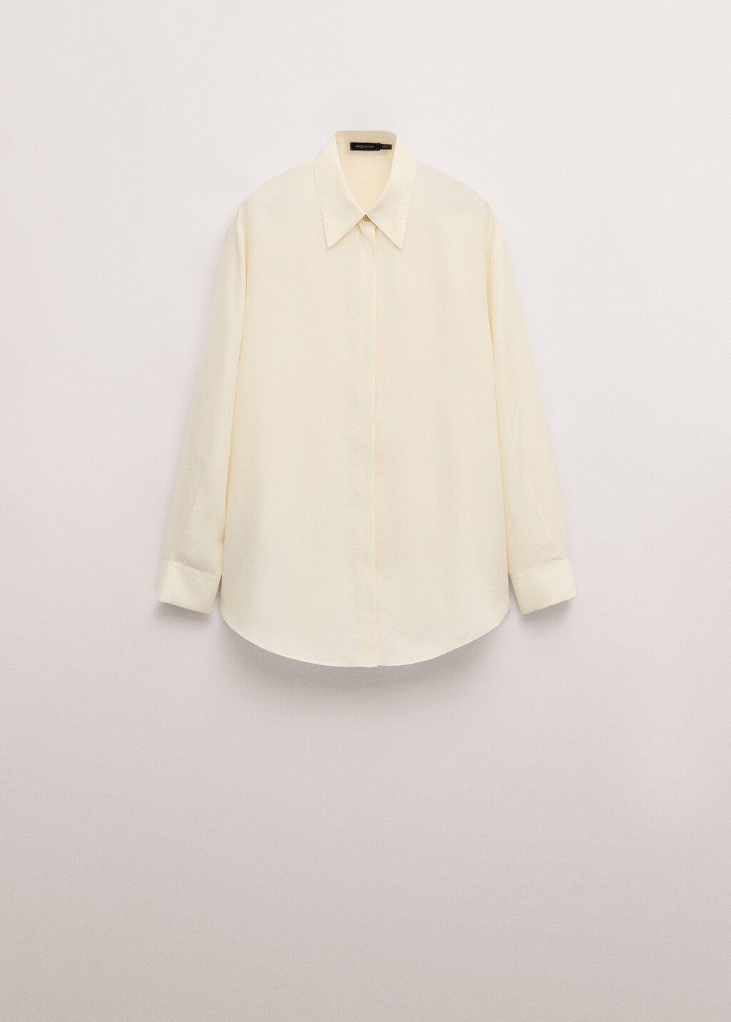 100% silk blouse with concealed buttons - image 5
