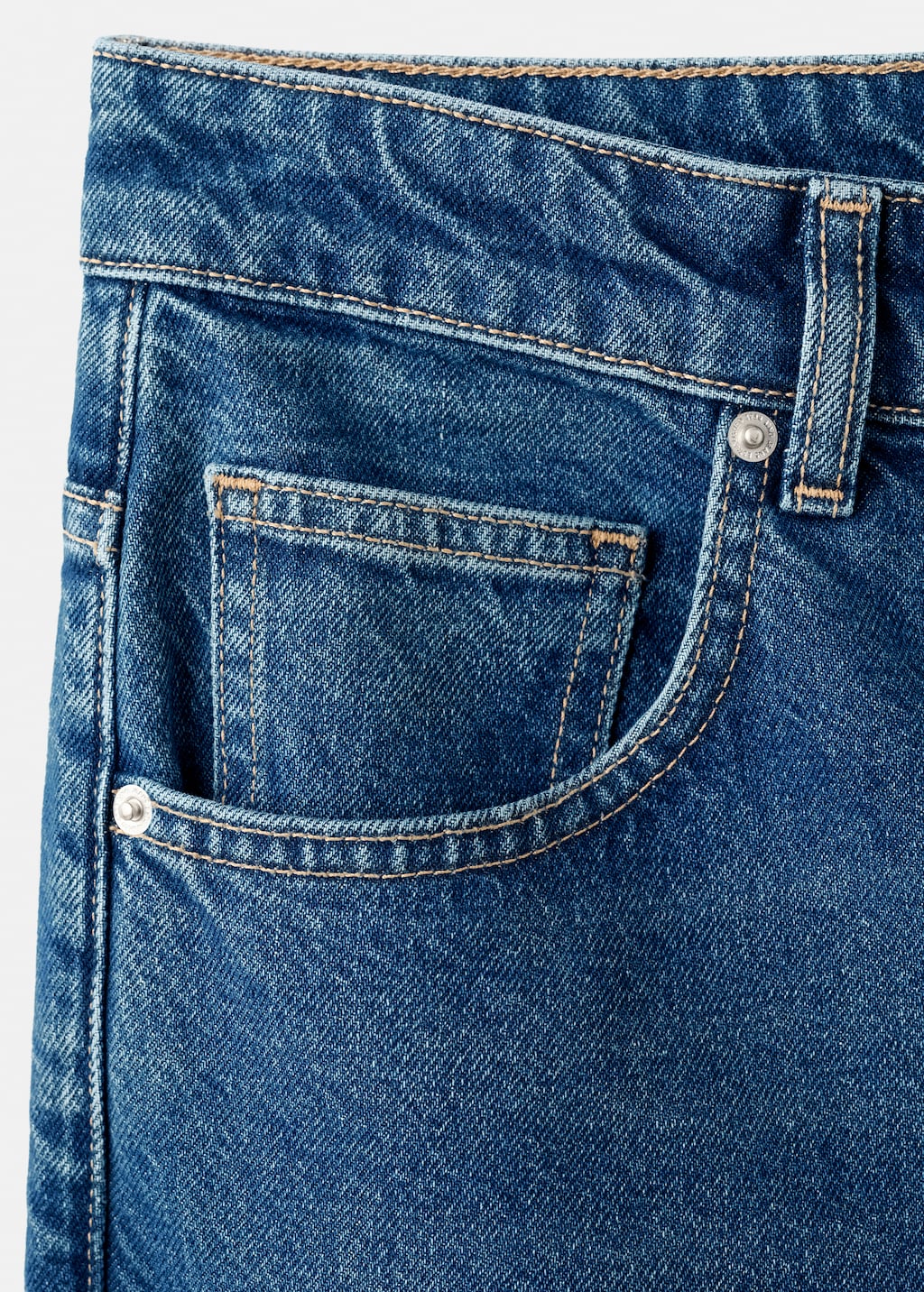 Low-rise wide leg jeans - image 4