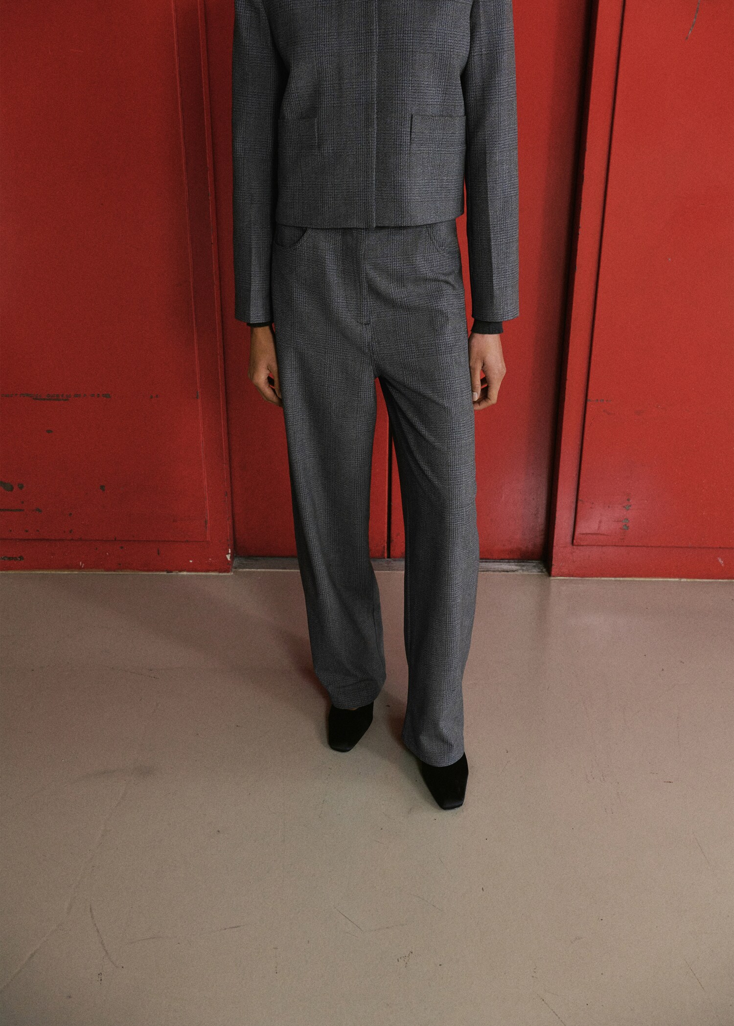 Mid-rise pantalon - Middenvlak