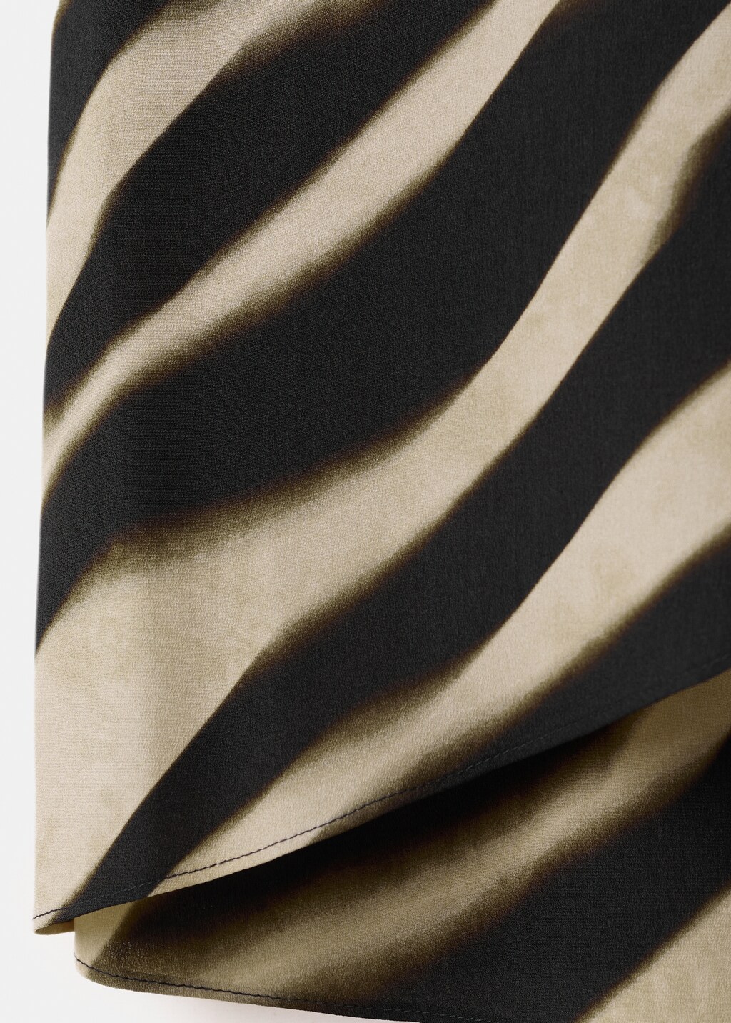 Printed foulard blouse - image 5