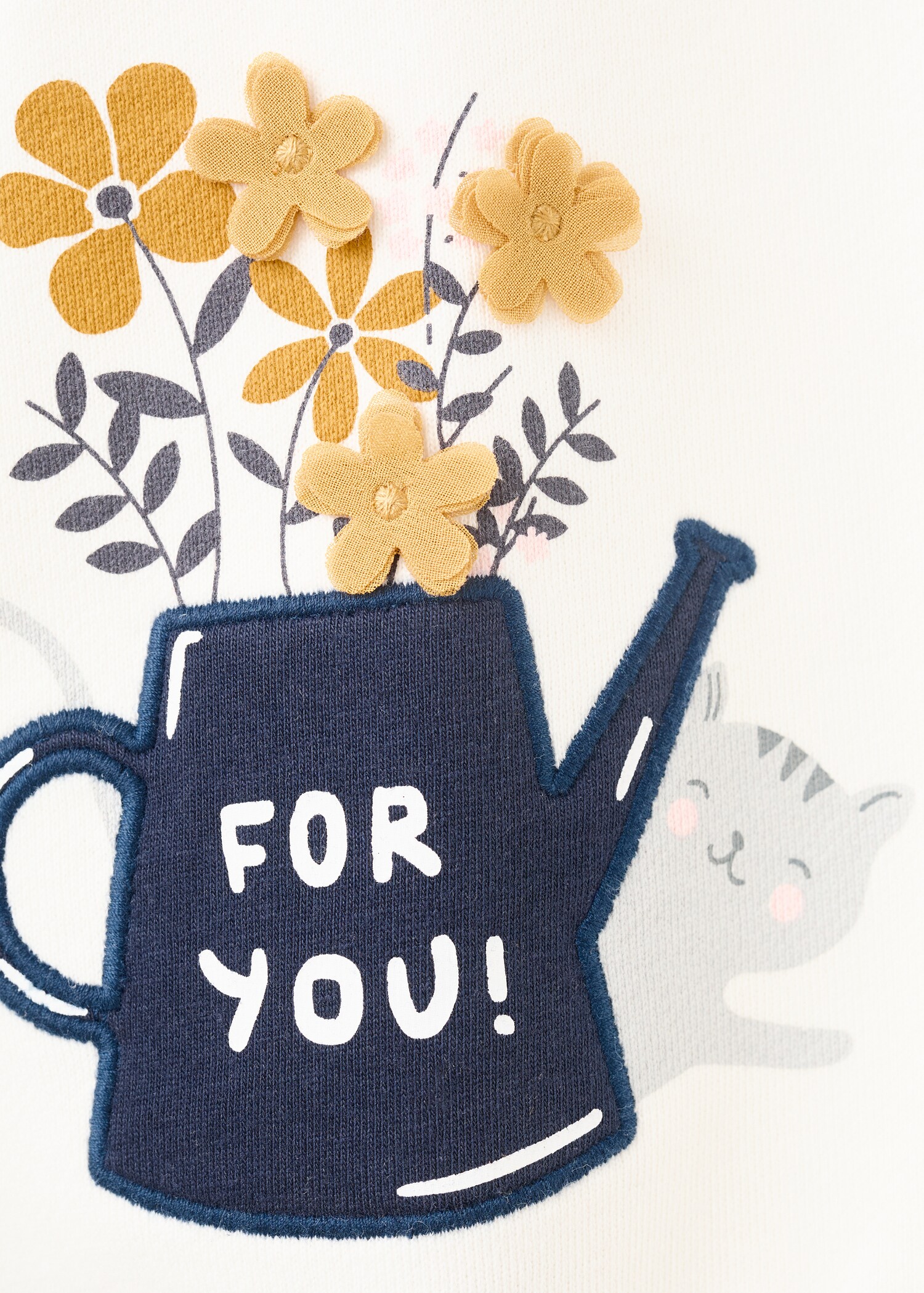 Printed cotton sweatshirt - Details of the article 0