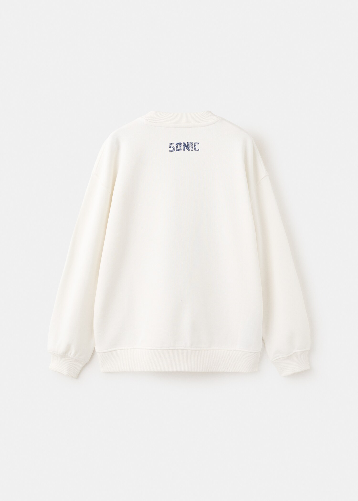 Sonic printed sweatshirt - Reverse of the article