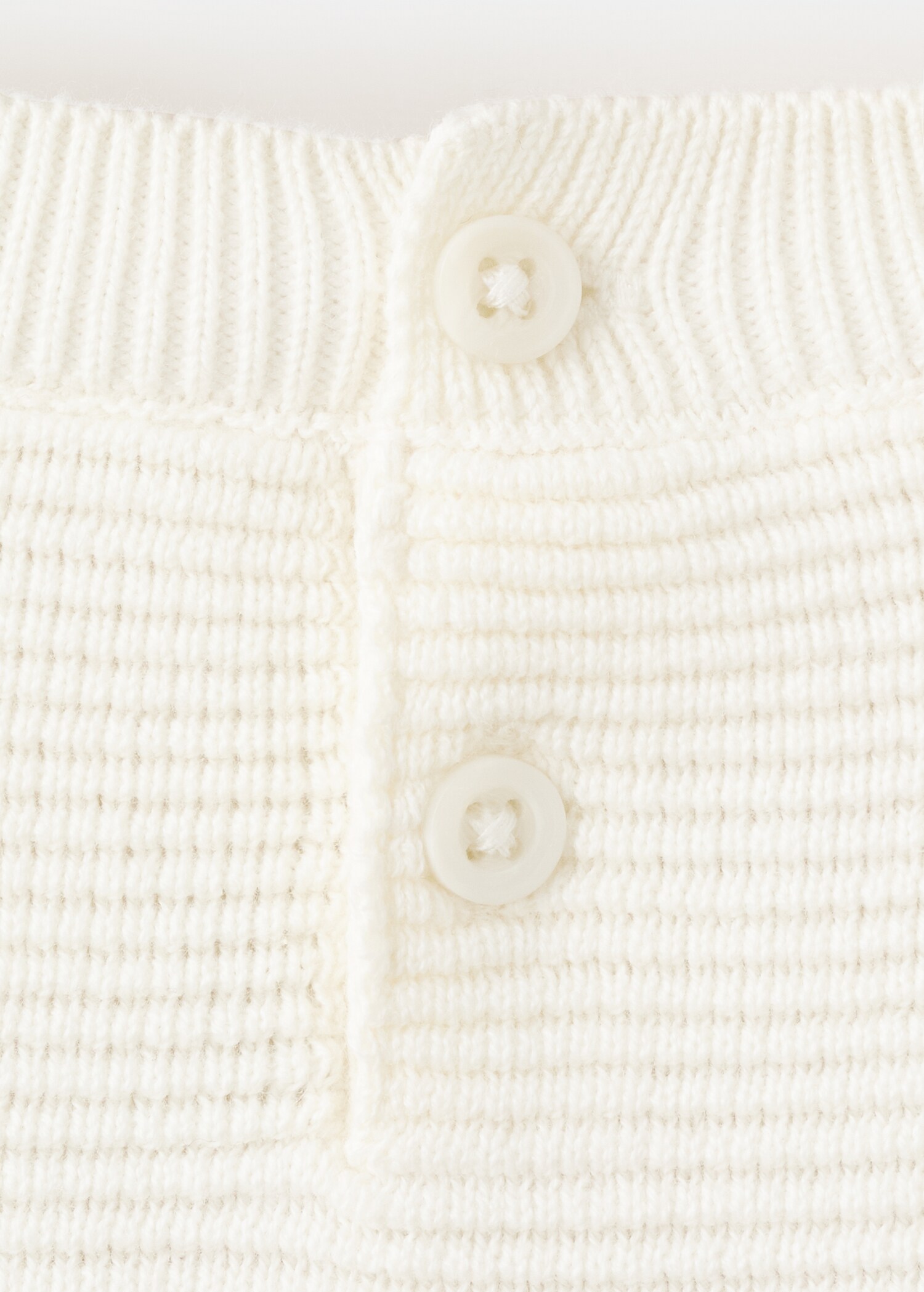 Pull-over maille côtelée rayures - Détail de l'article 0