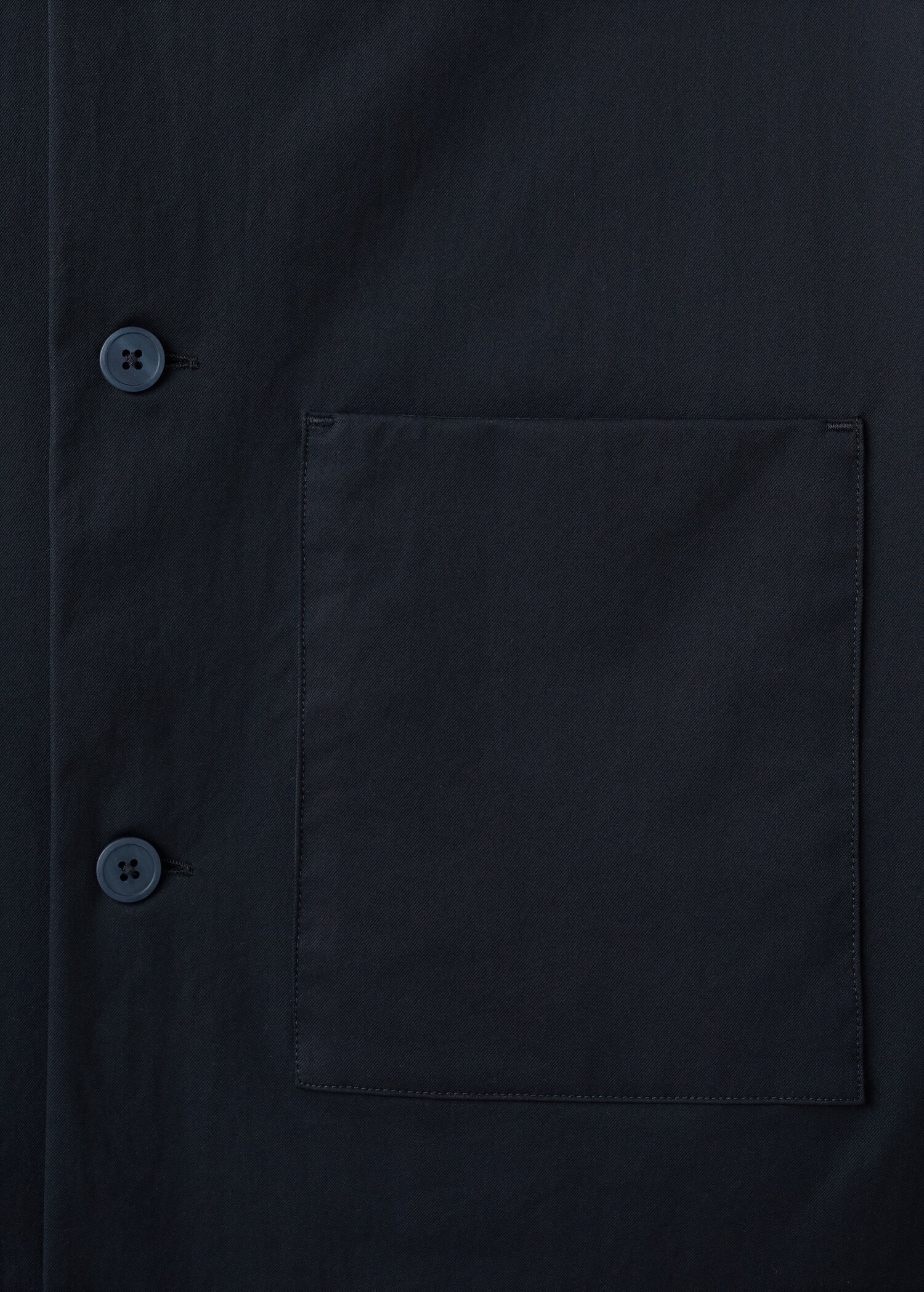Non-iron overshirt pocket - Details of the article 0