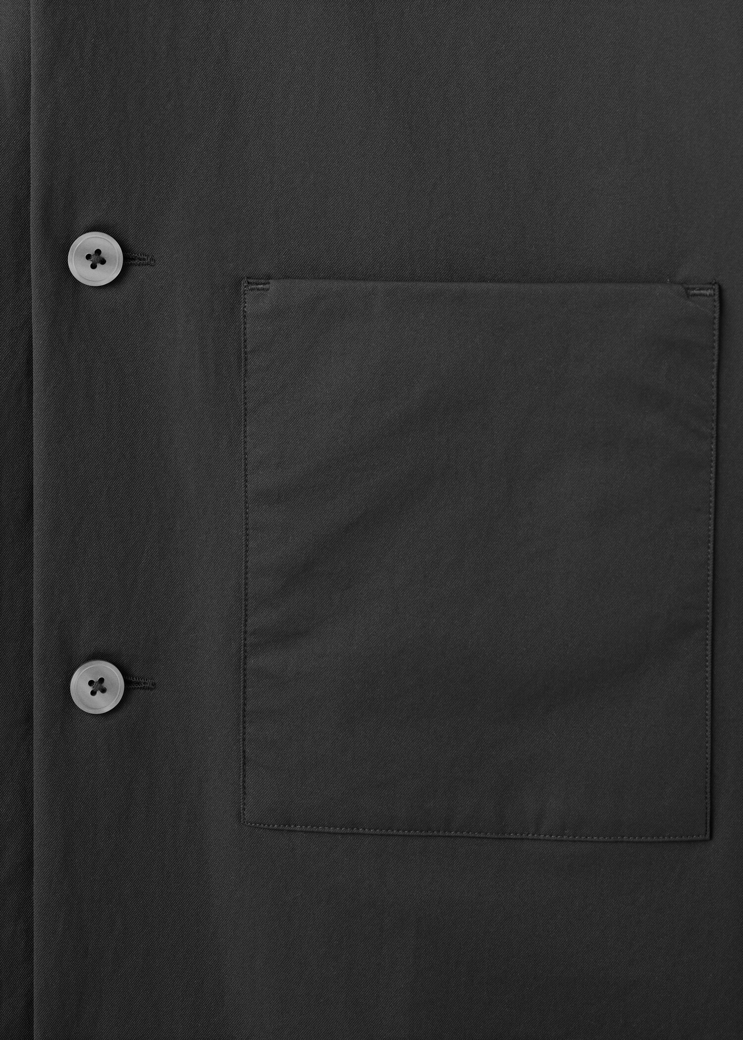 Non-iron overshirt pocket - Details of the article 0