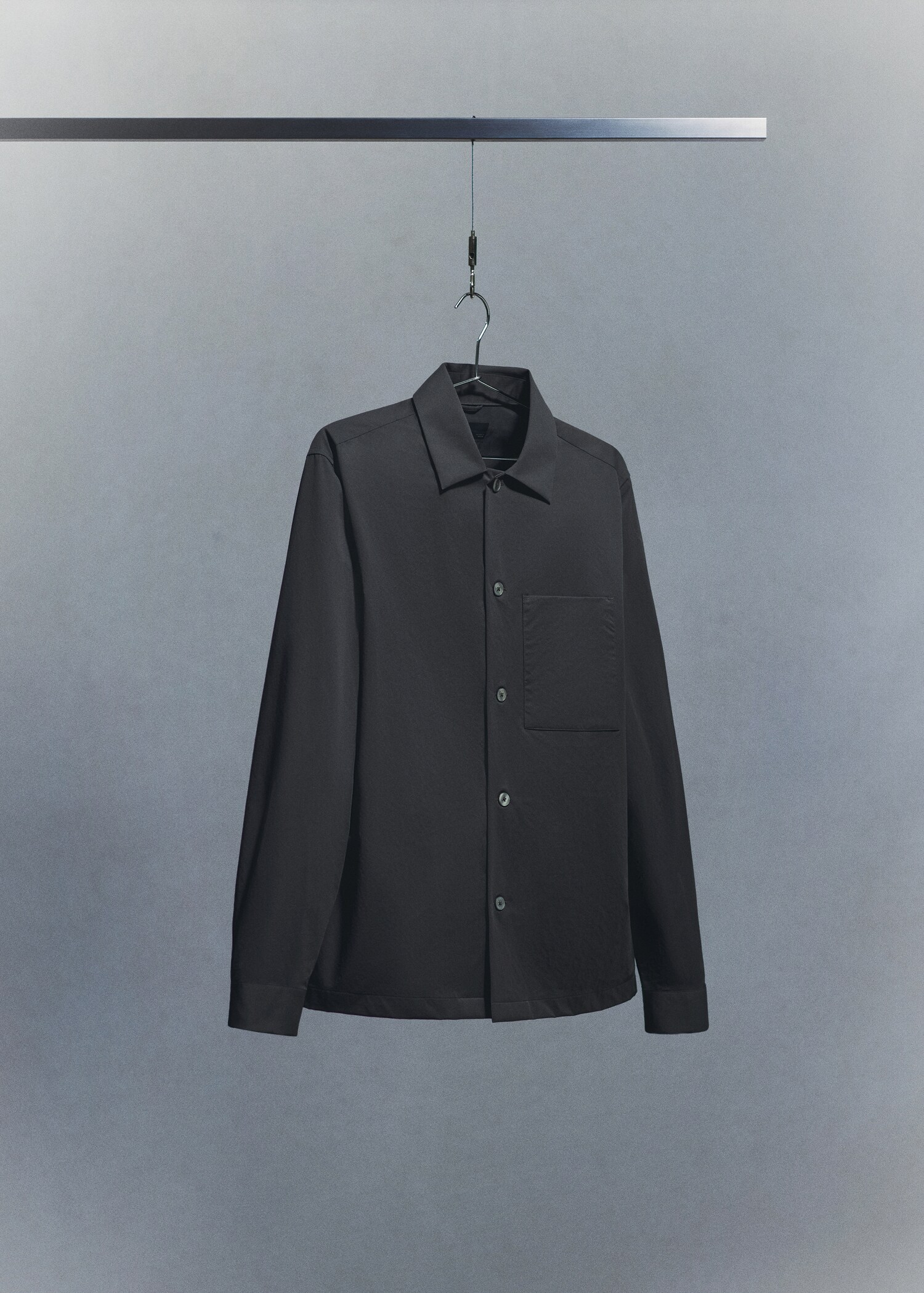 Non-iron overshirt pocket - Details of the article 9