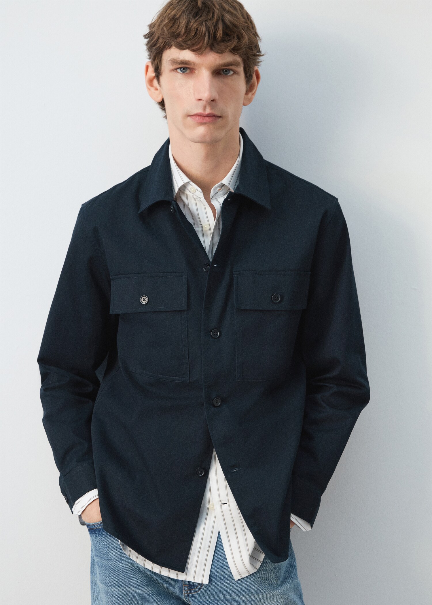 Surchemise 100 % coton poches - Détail de l'article 6