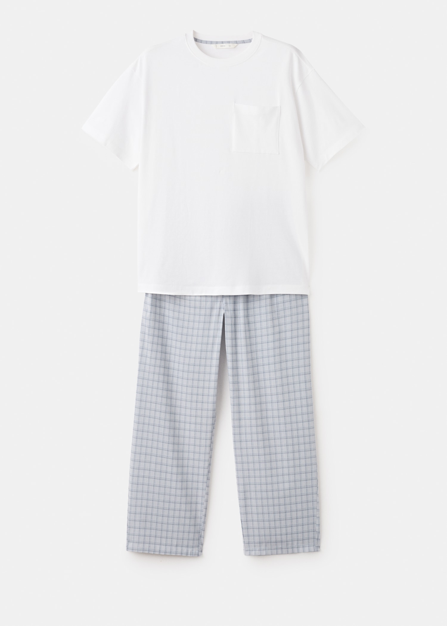 Matching checked pyjama set - Προϊόν χωρίς μοντέλο