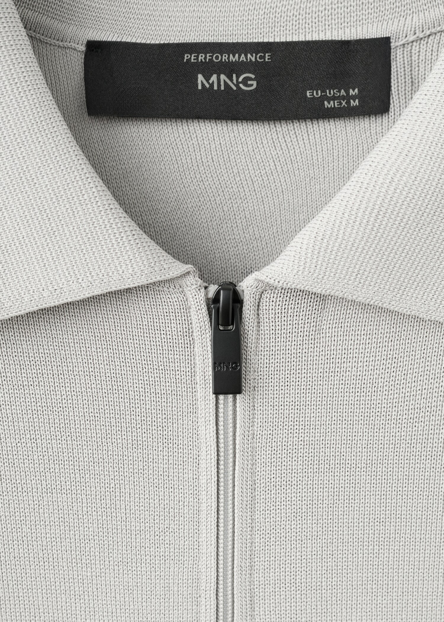 Polo comfort stretch com fecho de correr - Pormenor do artigo 8