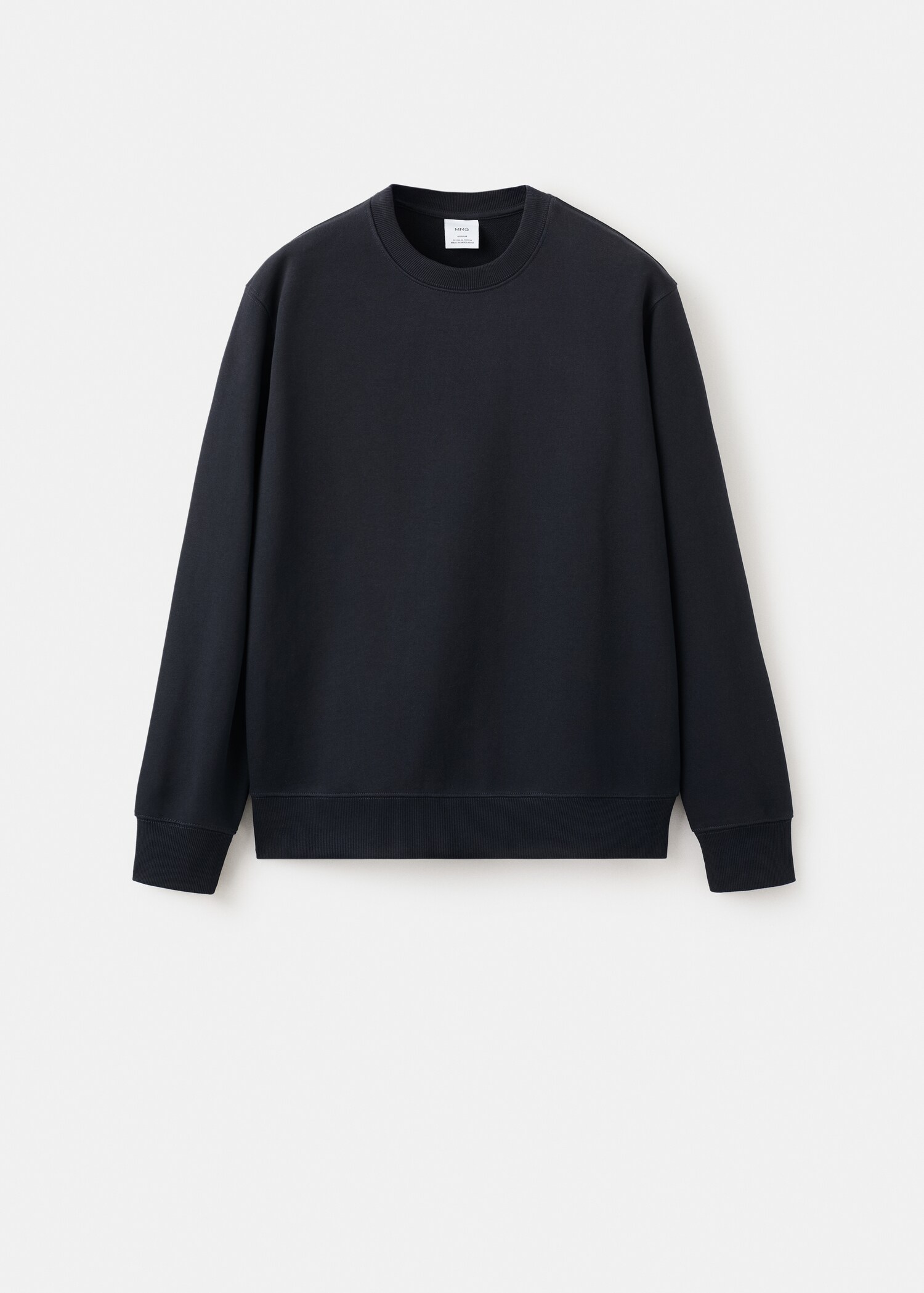 Regular-fit cotton sweatshirt - Article without model