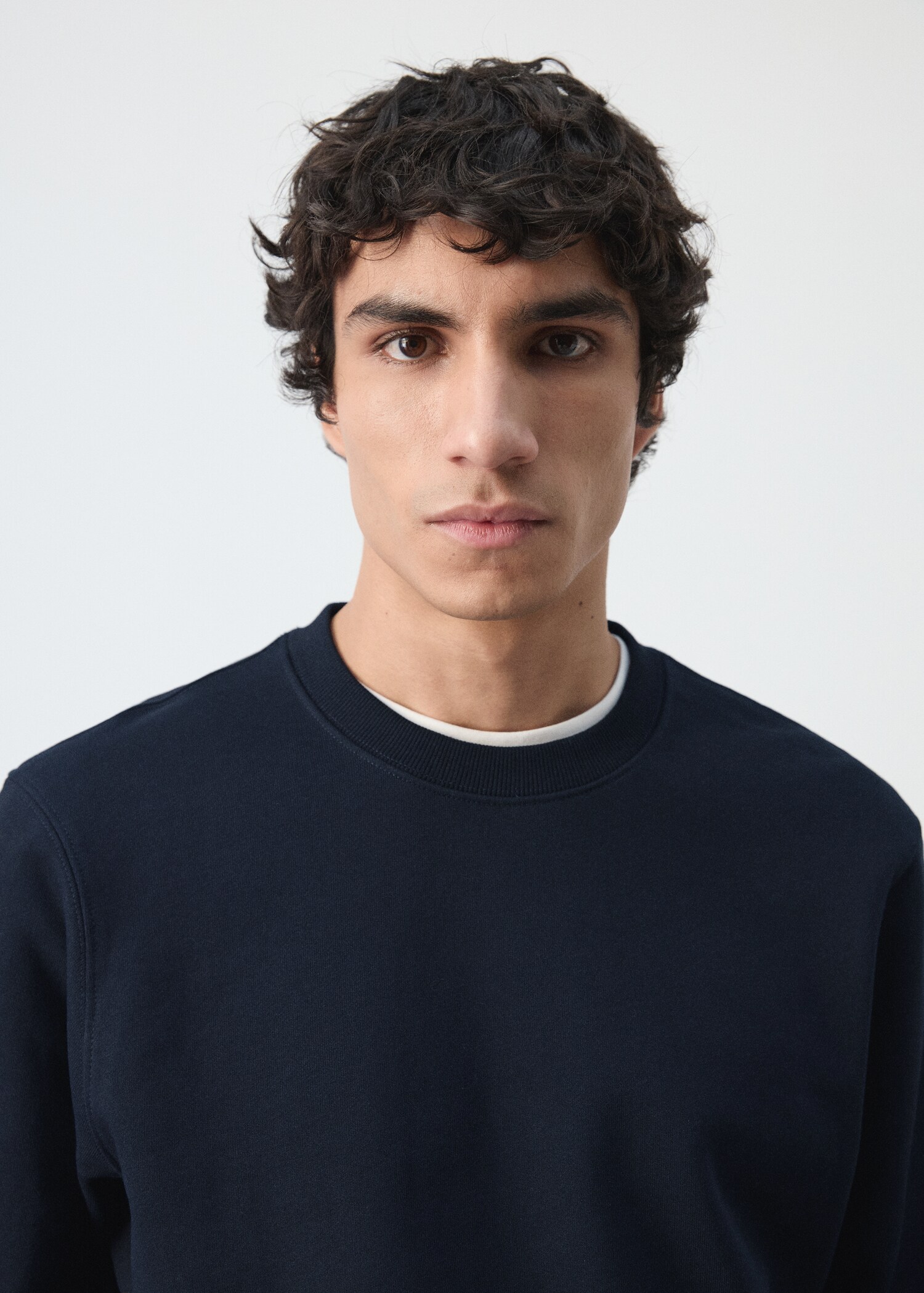 100% cotton regular-fit sweatshirt - Details of the article 1