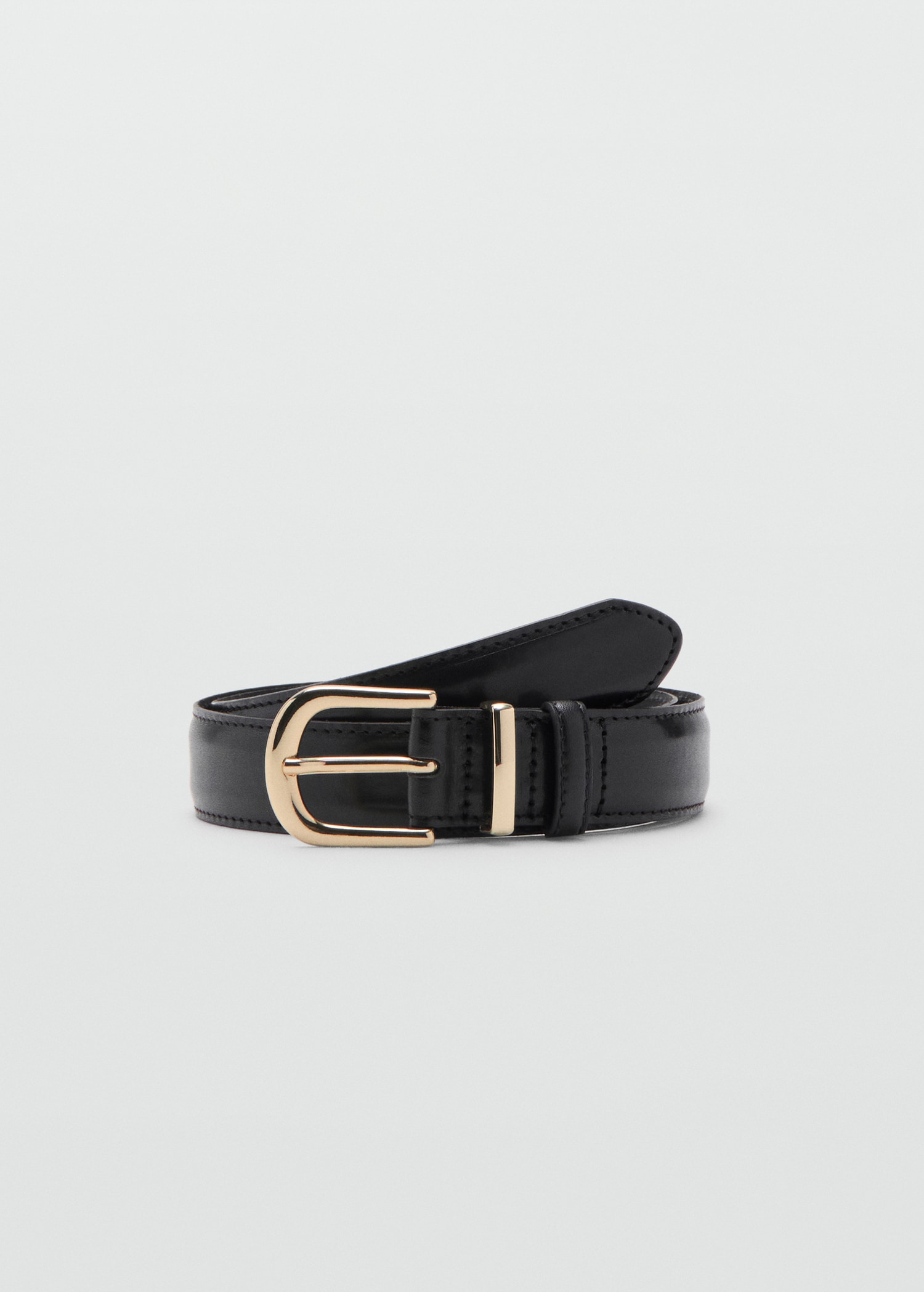 Buckle leather belt - Article without model