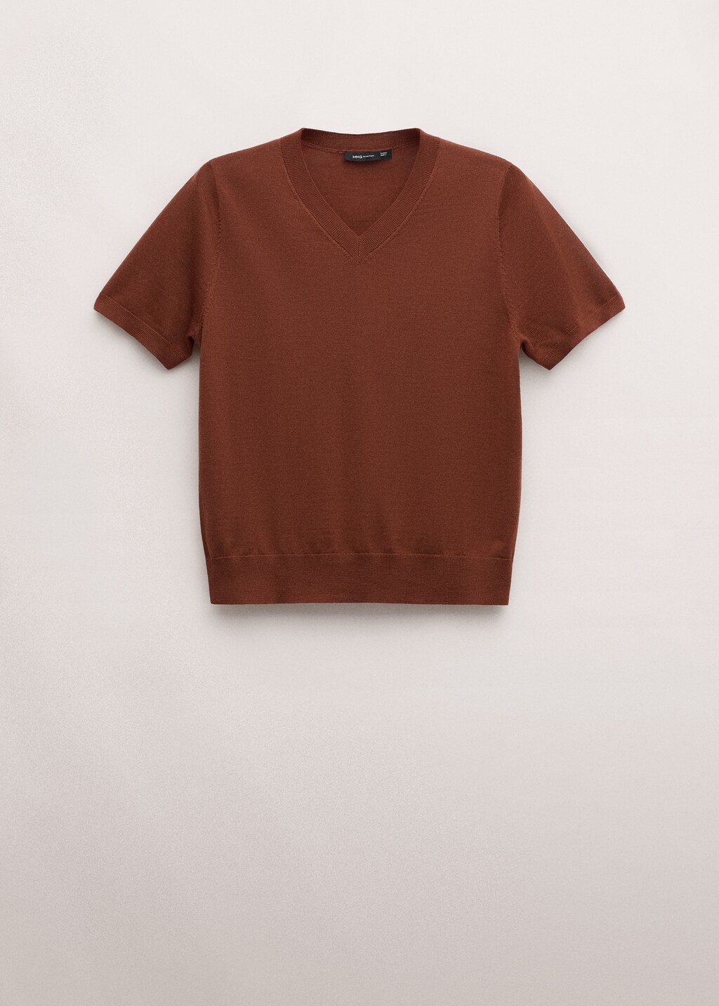 100% wool short-sleeved sweater - image 5