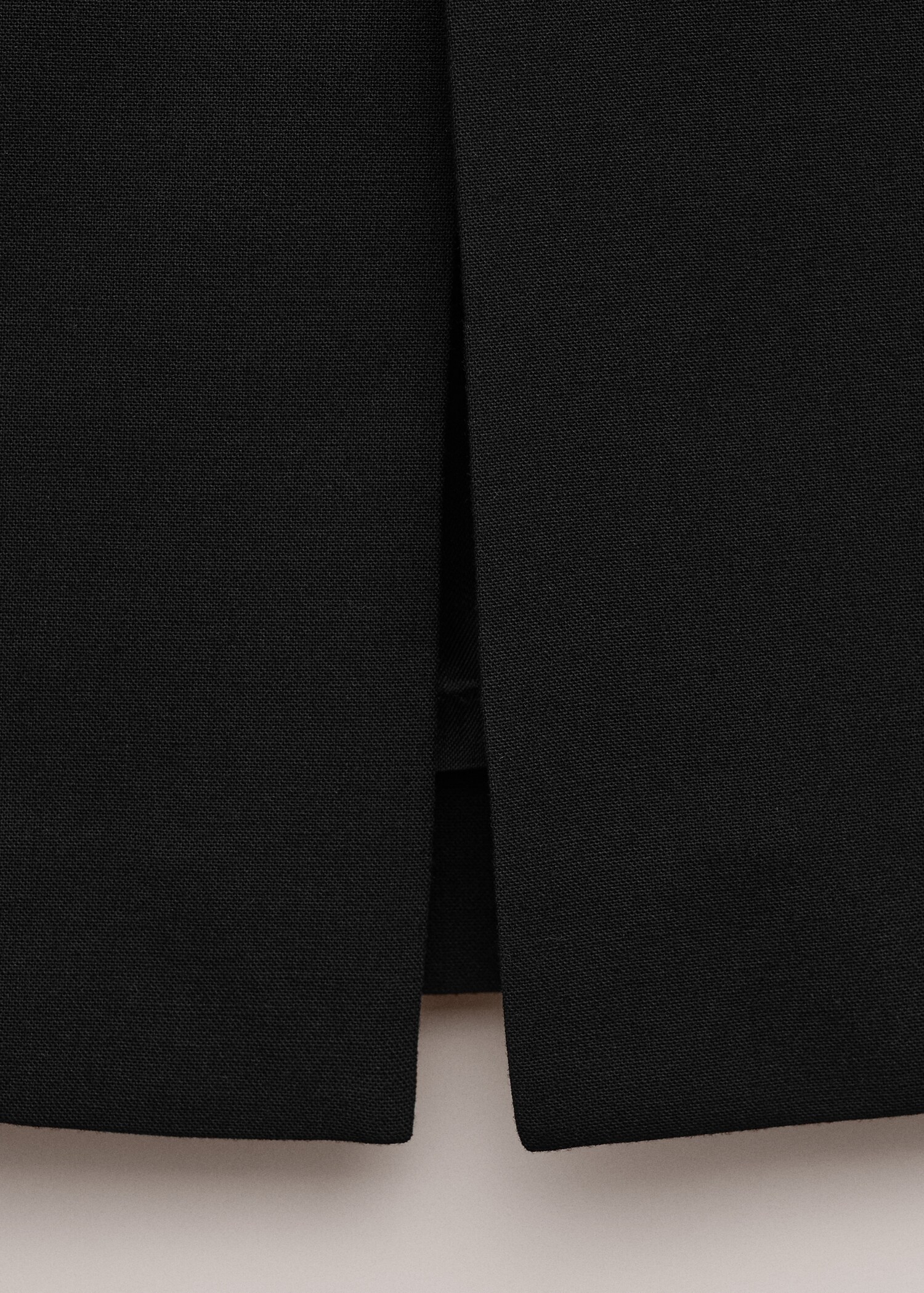 تنورة متوسطة الطول بمزيج من الصوف - تفاصيل المنتج 0